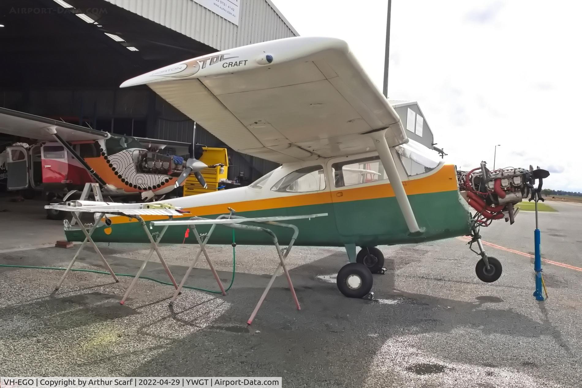 VH-EGO, 1965 Cessna 172G C/N 17253468, AAAA Fly in Wangaratta VIC April/May 2022