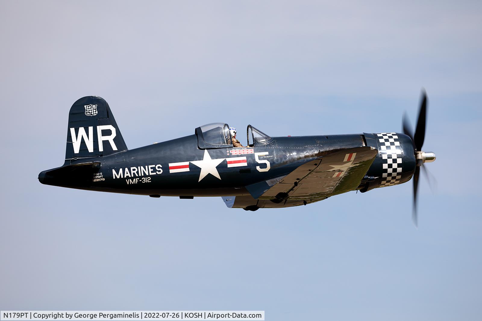 N179PT, 1948 Vought F4U-5 Corsair C/N Not found (Bu122179), Oshkosh 2022.