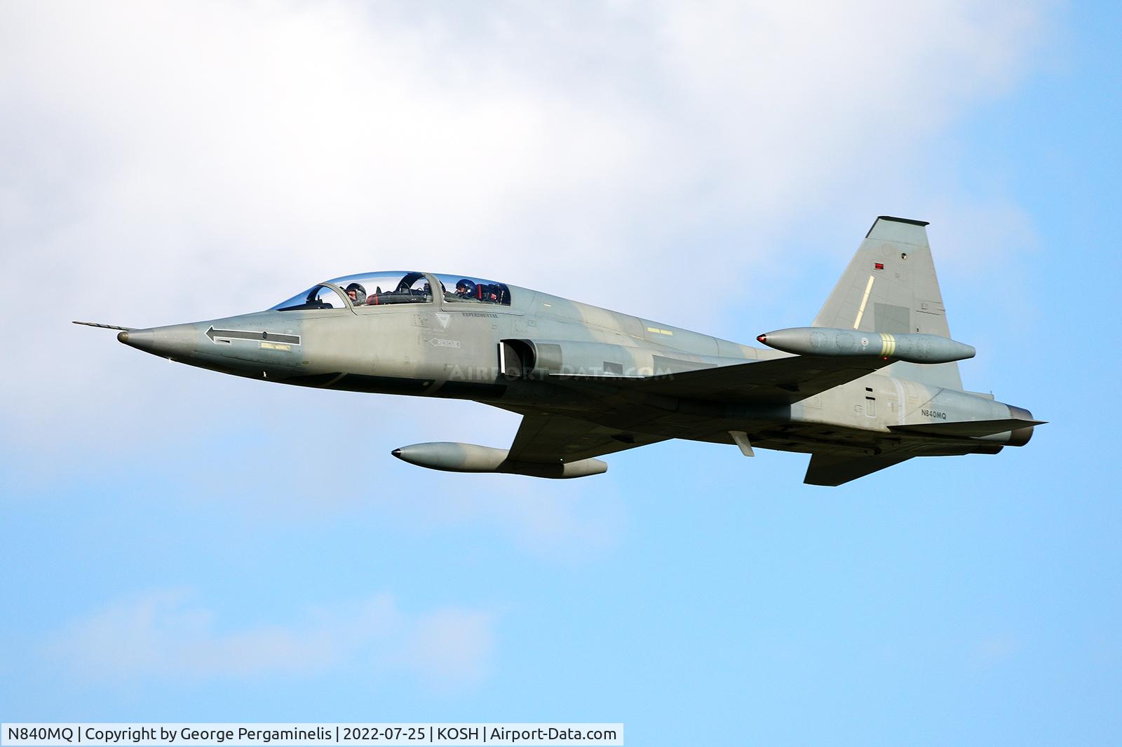 N840MQ, Canadair CF-5D C/N 2040, Oshkosh 2022.