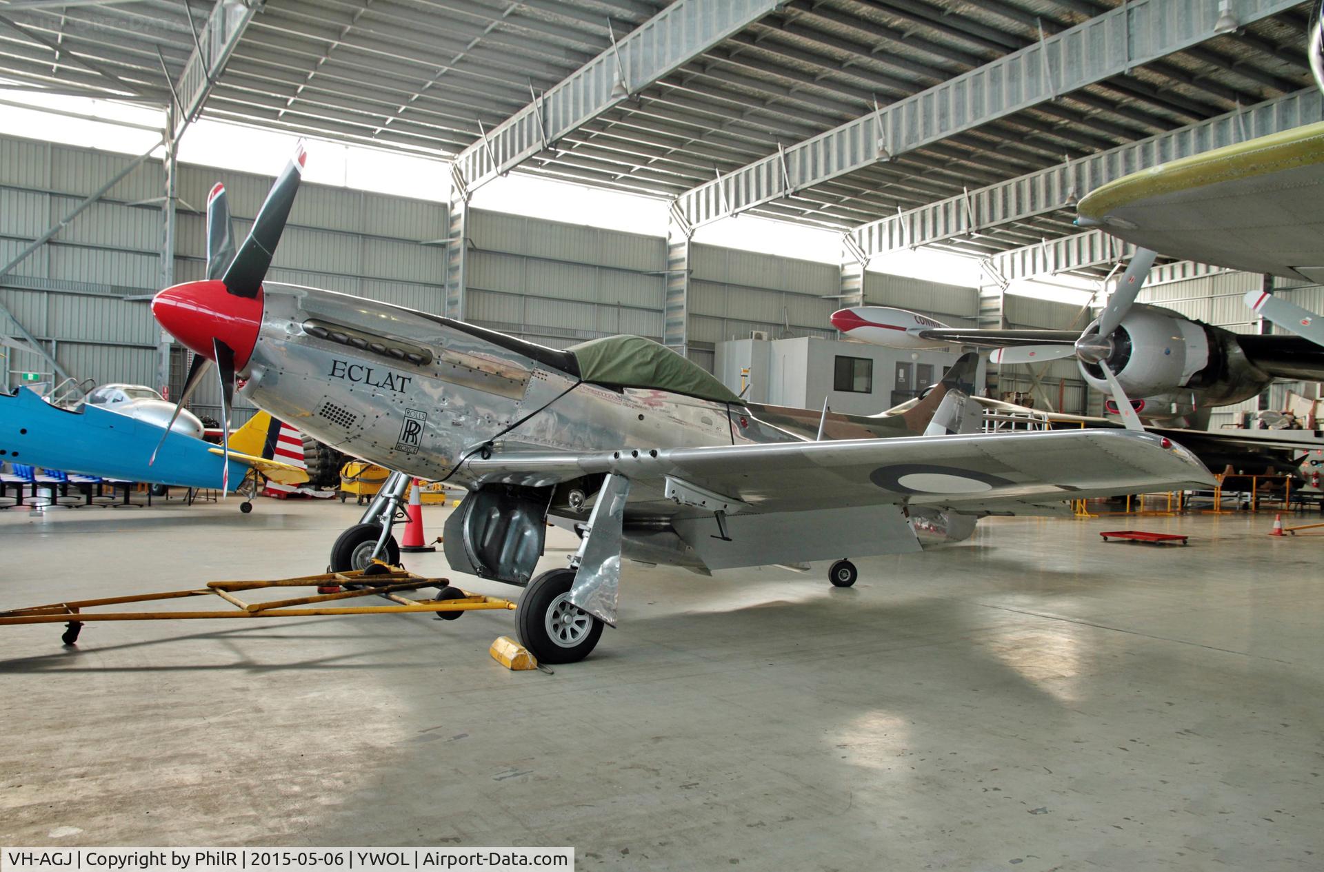 VH-AGJ, 1948 Commonwealth CA-18 Mustang 21 C/N 1443, A68-118 1948 CAC CA-18 Mustang Mk lll RAAF HARS Illawarra