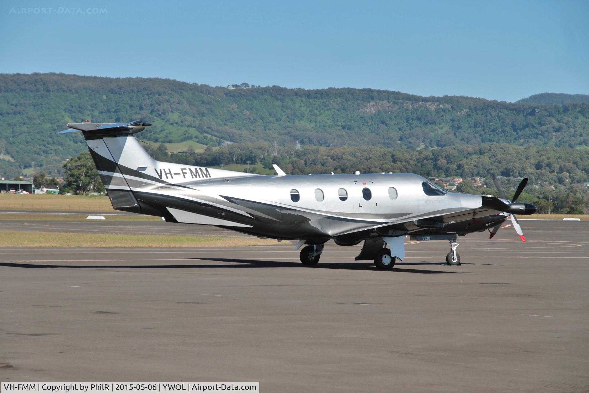 VH-FMM, Pilatus PC-12/47E C/N 1138, VH-FMM 2010 Pilatus PC-12 47E Illawarra