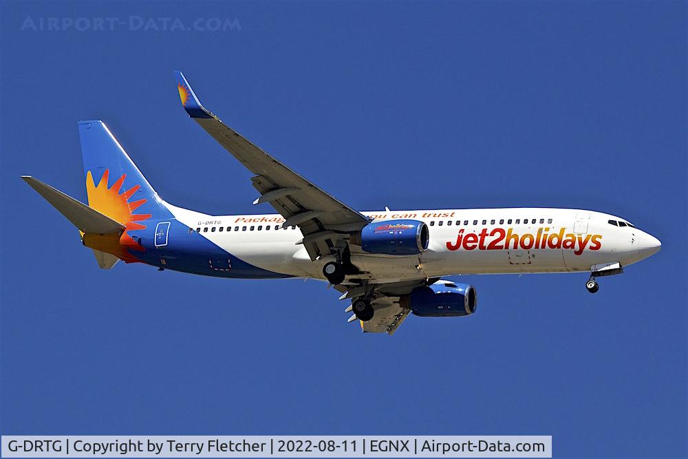G-DRTG, 2006 Boeing 737-8BK C/N 33020, At East Midlands Airport