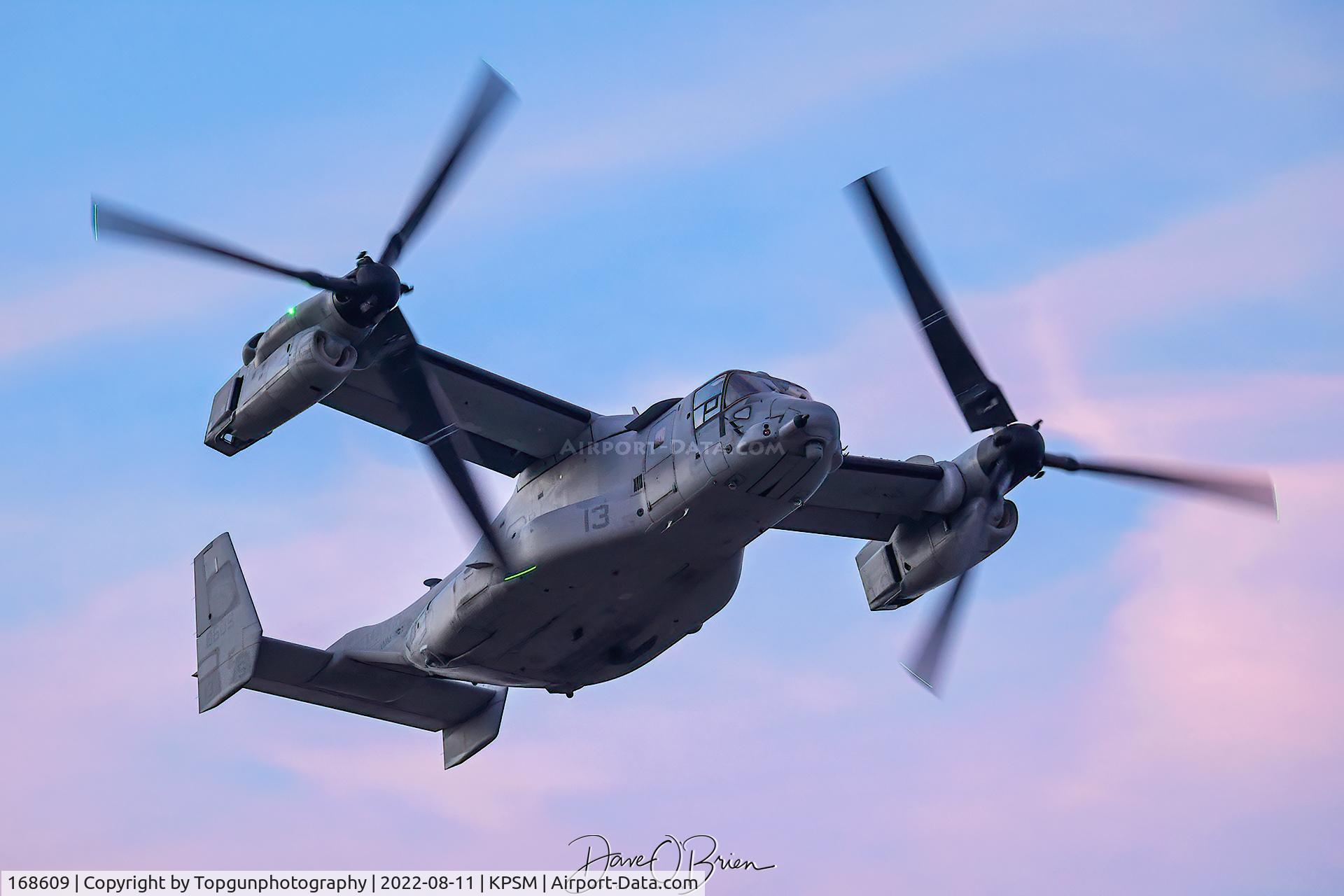 168609, Bell-Boeing MV-22B Osprey C/N D0264, OASIS12 VMM-162