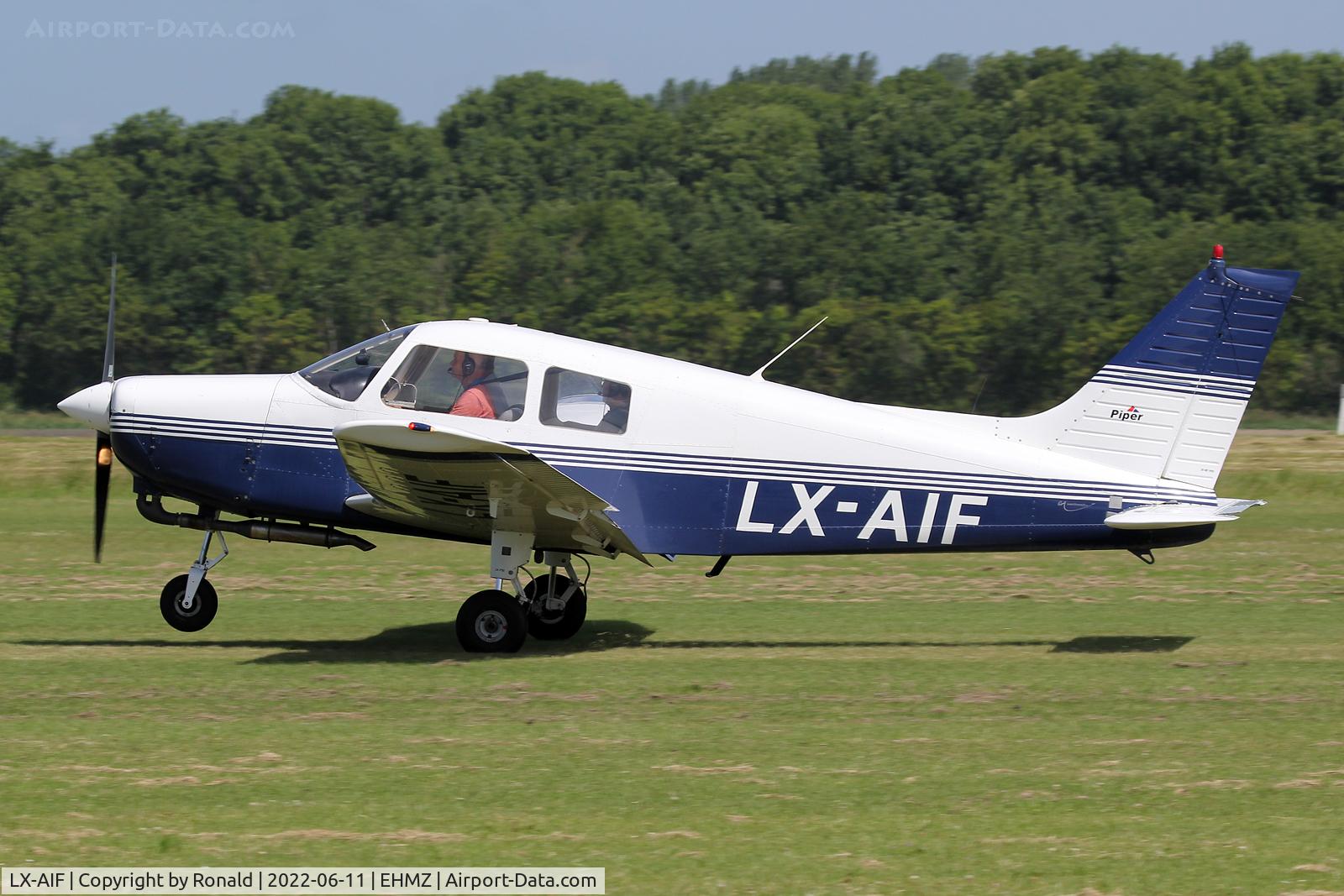 LX-AIF, Piper PA-28-161 C/N 2841173, at ehmz