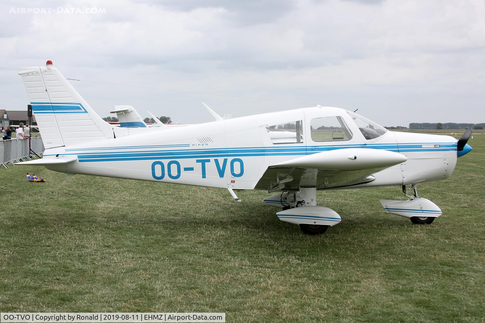 OO-TVO, 1972 Piper PA-28-140 Cherokee F C/N 28-7325008, at ehmz