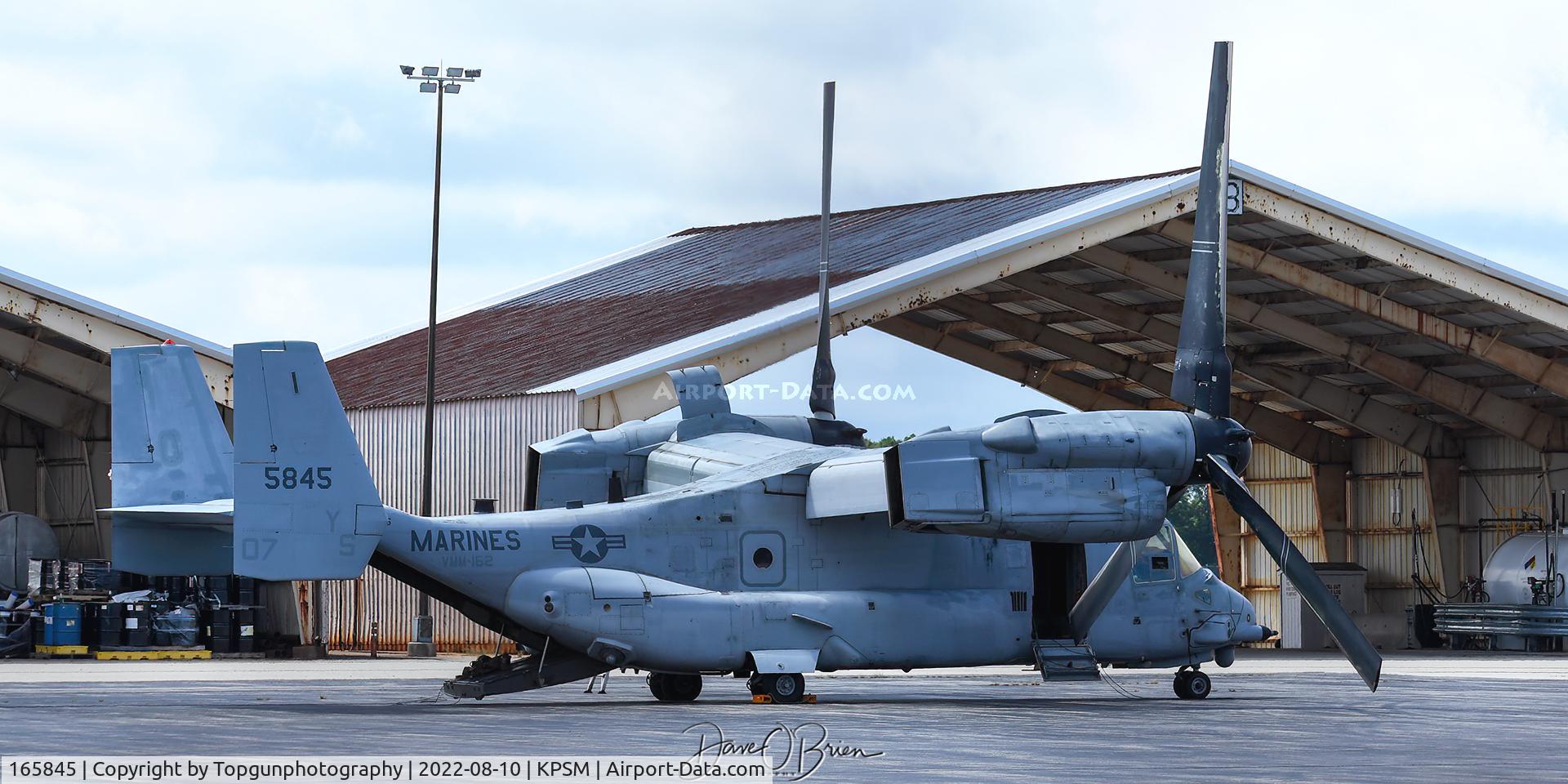 165845, Bell-Boeing MV-22B Osprey C/N D0031, VMM-162