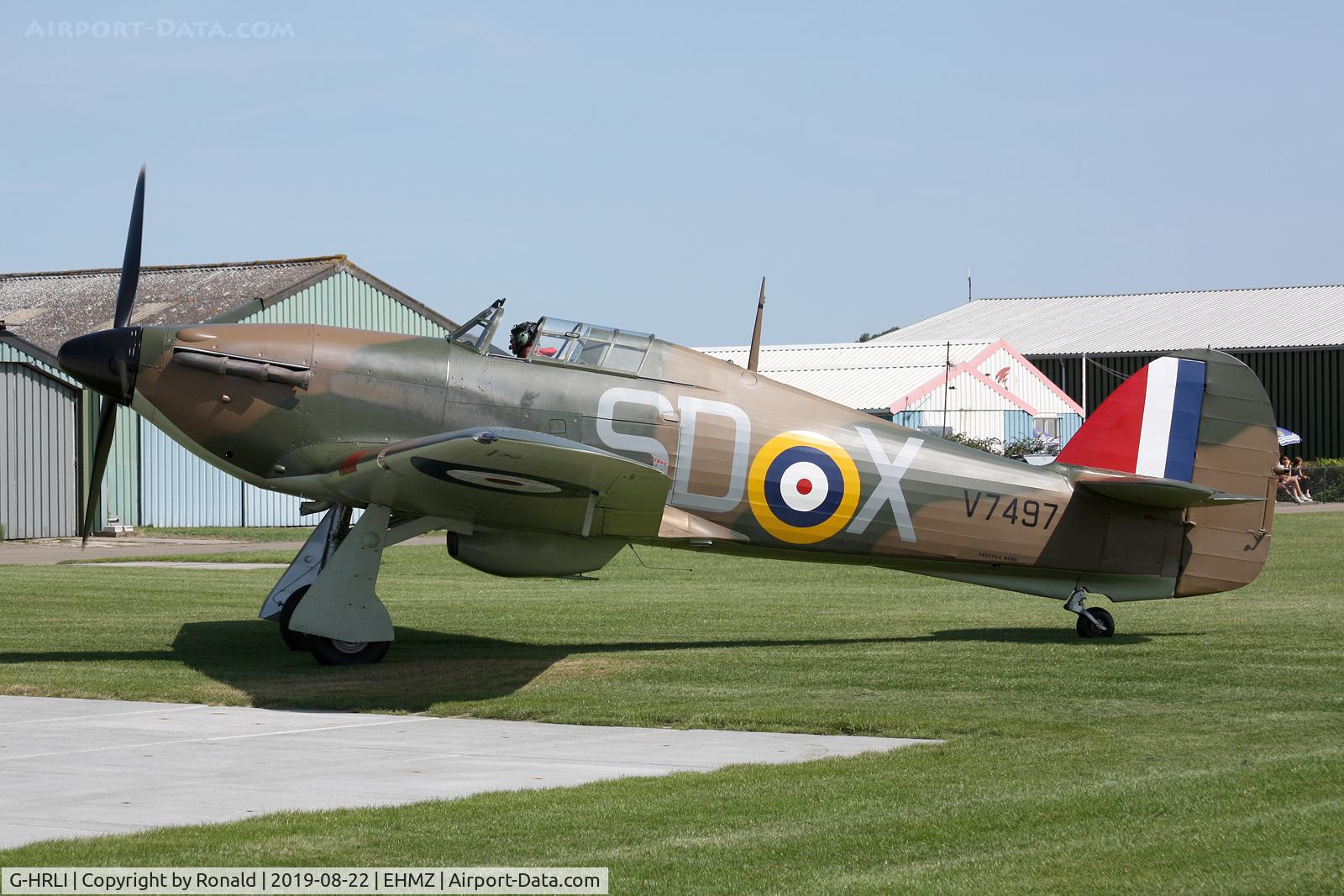 G-HRLI, 1940 Hawker Hurricane I C/N 41H-136172, at ehmz