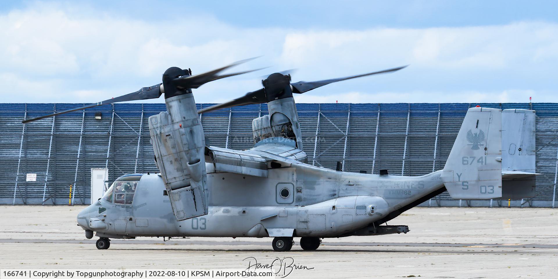 166741, 2000 Bell-Boeing MV-22B Osprey C/N D0106, OASIS11