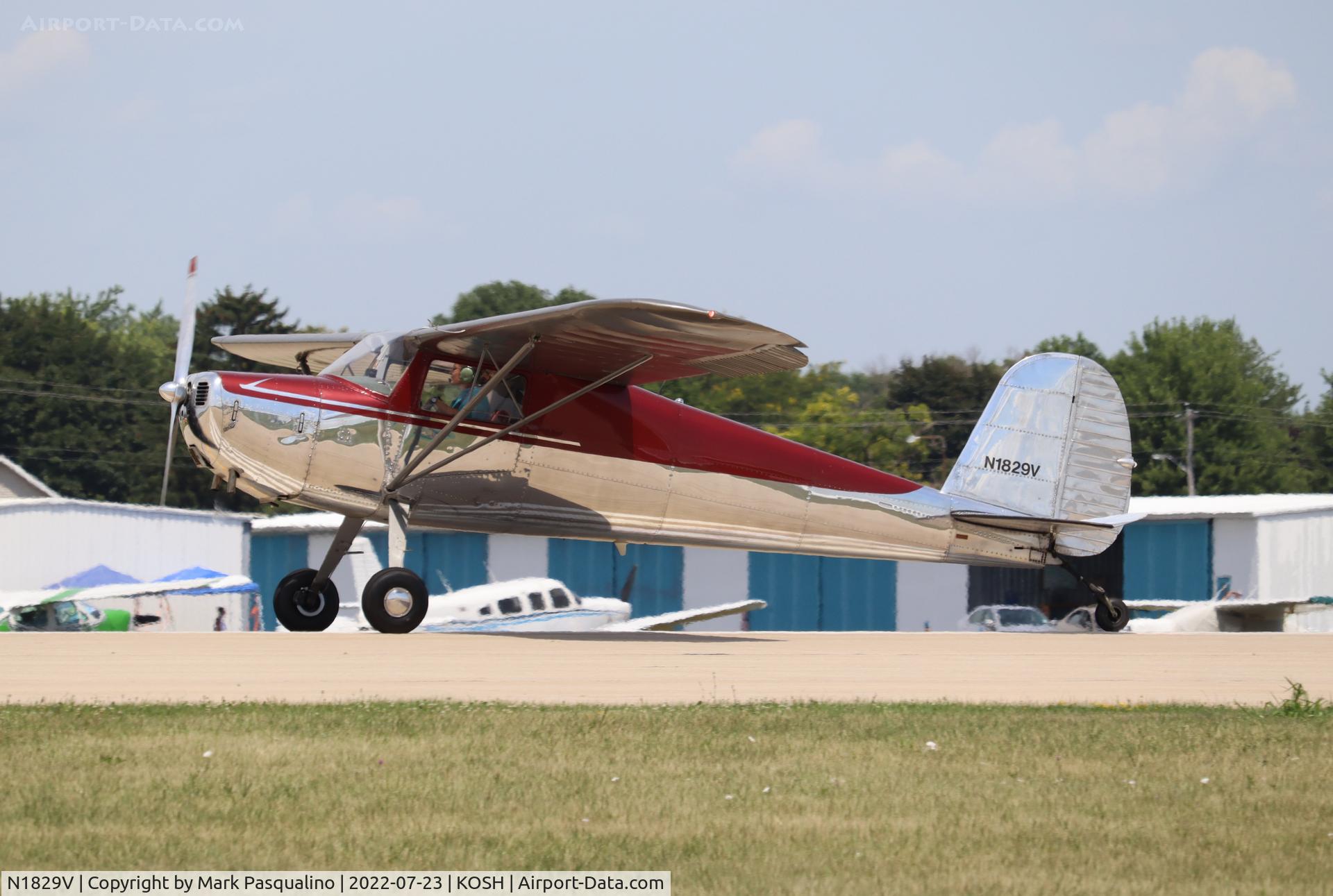 N1829V, 1947 Cessna 120 C/N 14047, Cessna 120