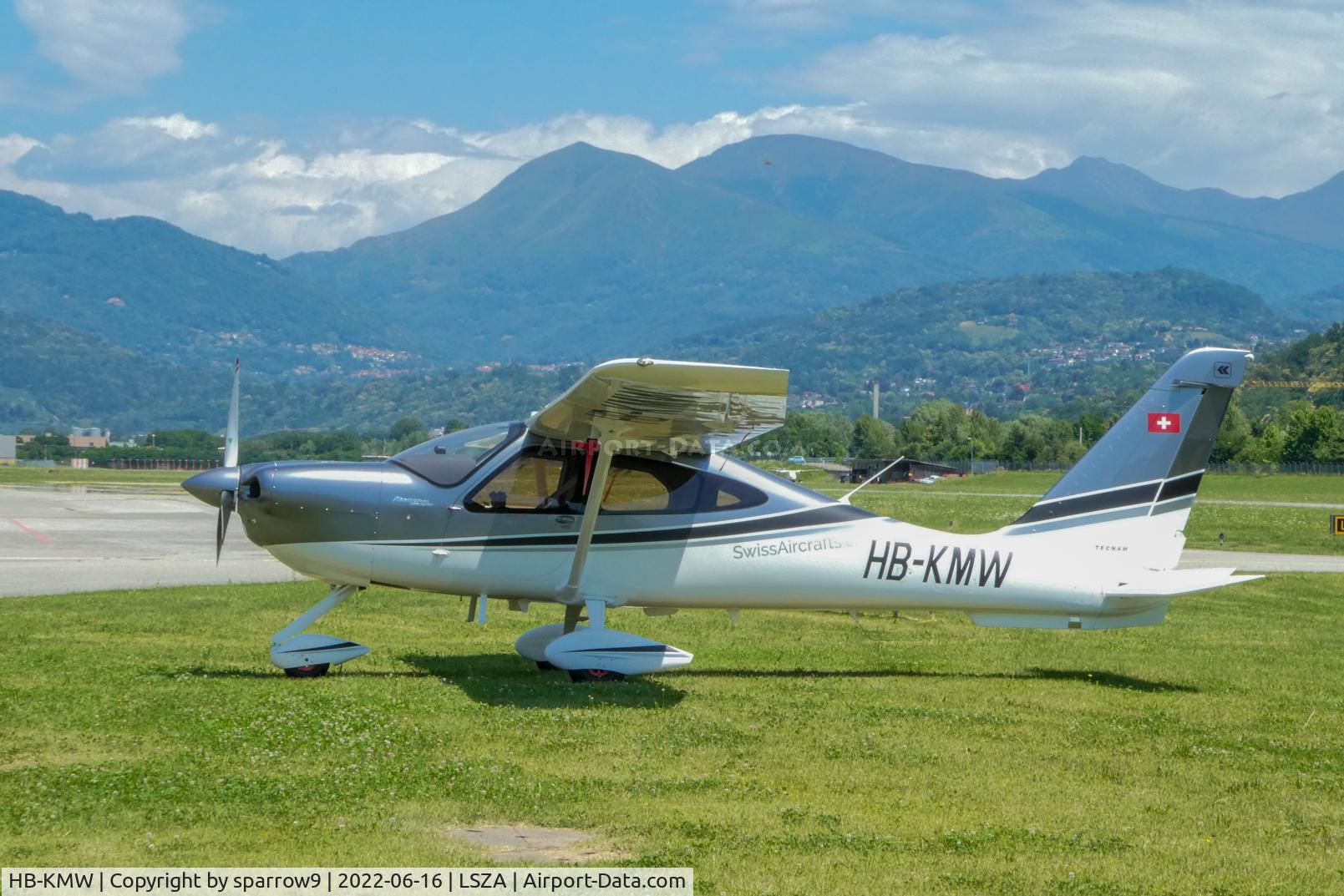 HB-KMW, 2021 Tecnam P-2010 TDI C/N 126, At Lugano-Agmo