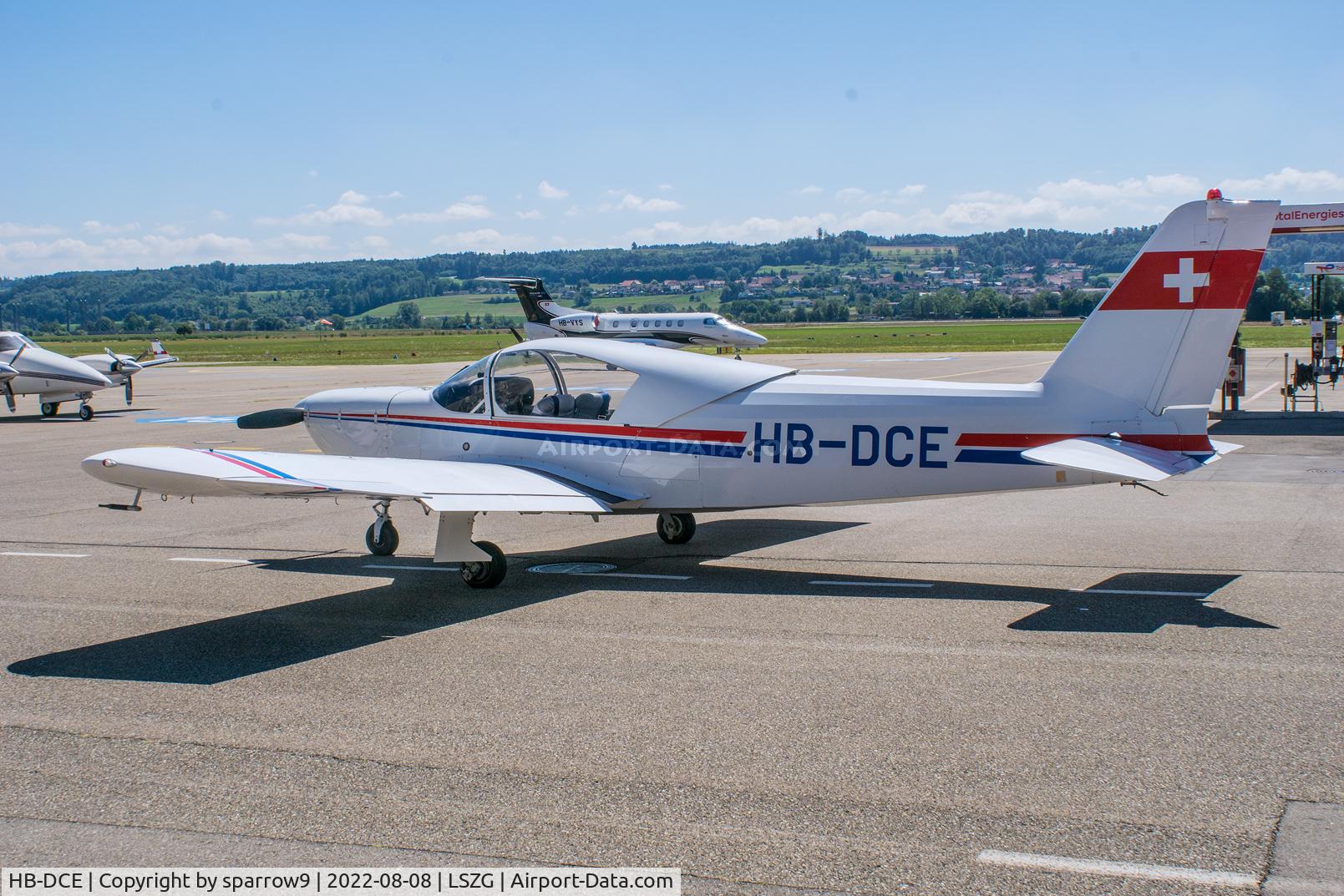 HB-DCE, 1970 Wassmer WA-421-250 C/N 420, At Grenchen