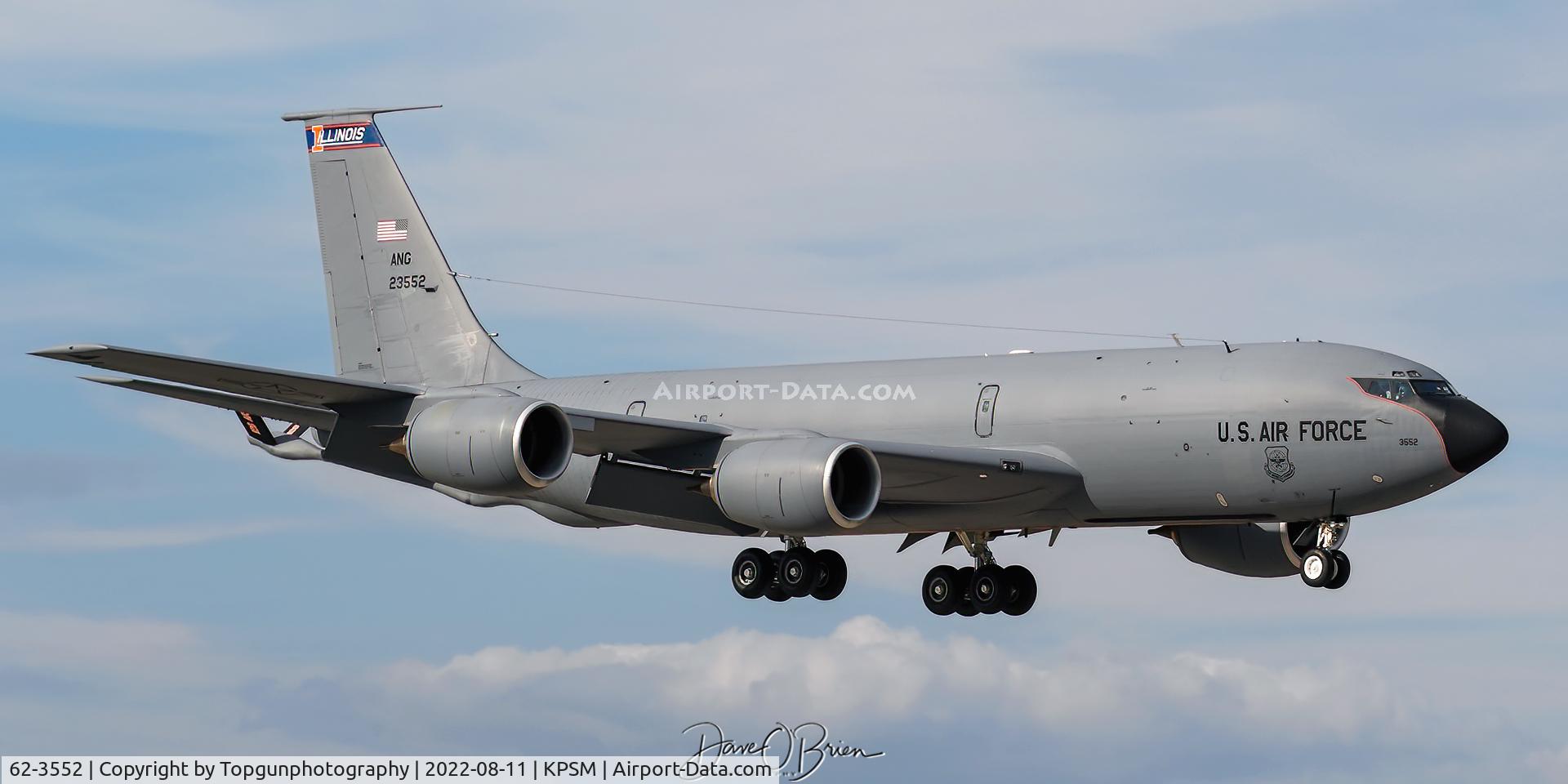 62-3552, 1962 Boeing KC-135R Stratotanker C/N 18535, PAPI31
