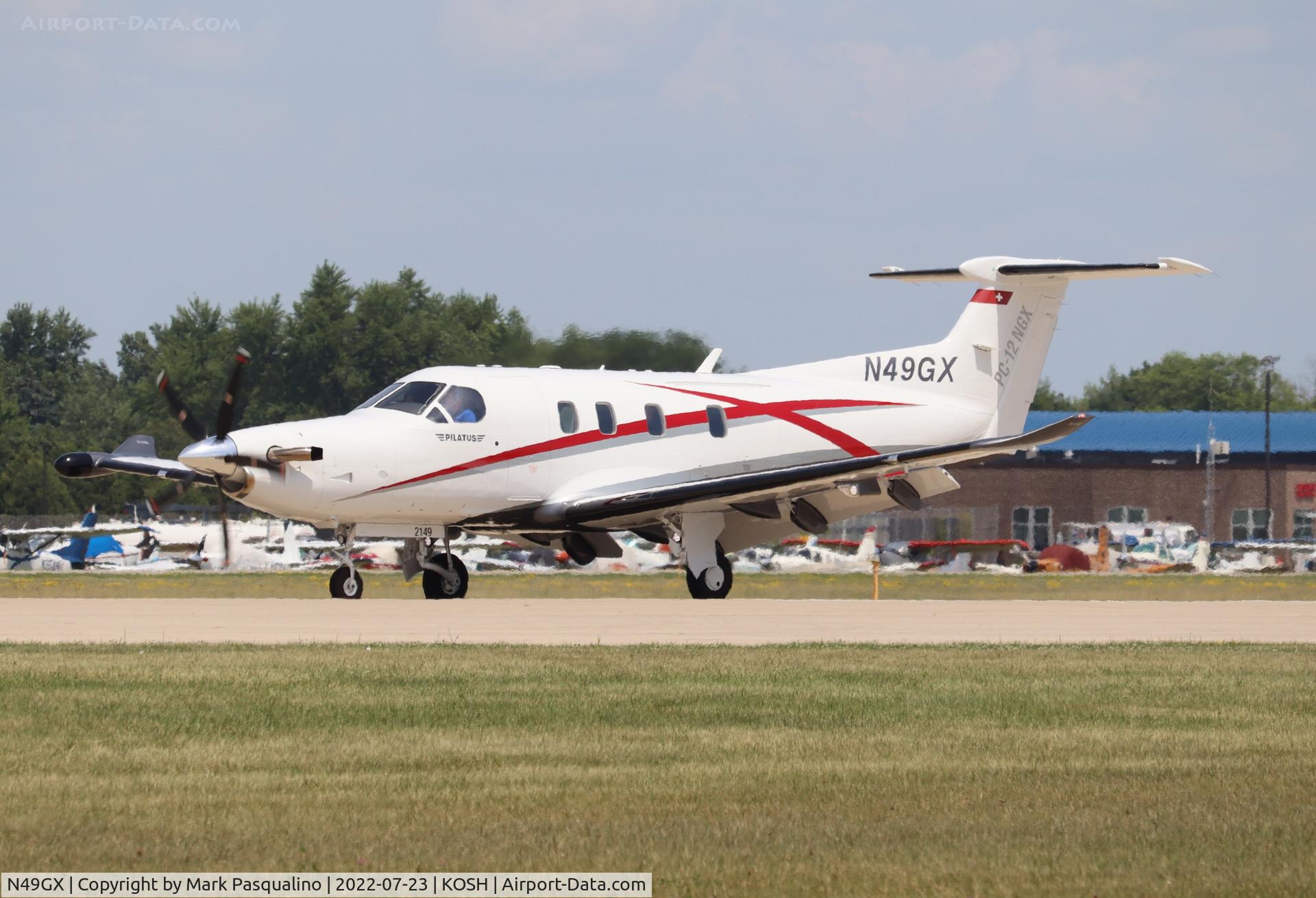 N49GX, 2021 Pilatus PC-12/47E C/N 2149, Pilatus PC-12/47E