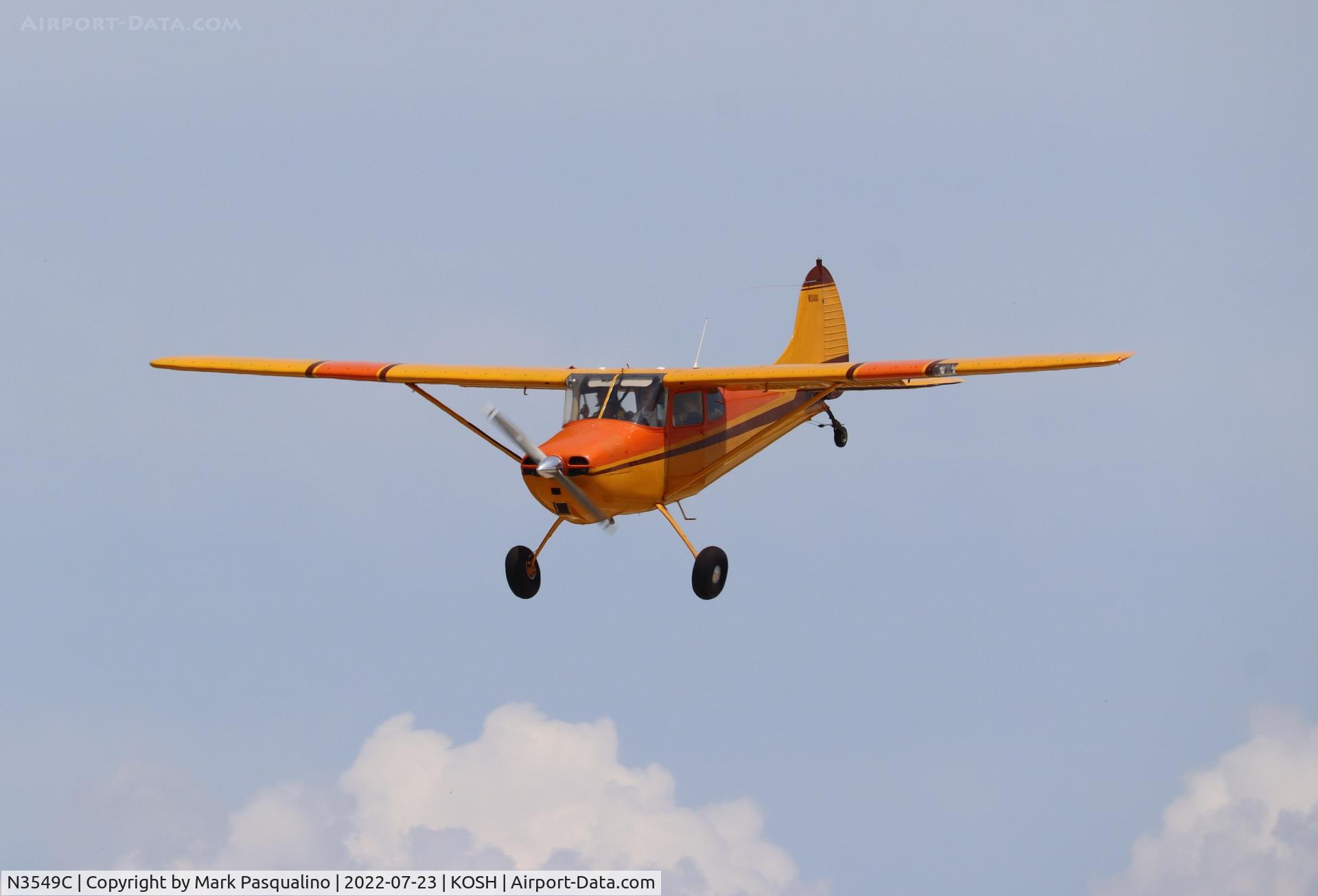 N3549C, 1954 Cessna 170B C/N 26593, Cessna 170B