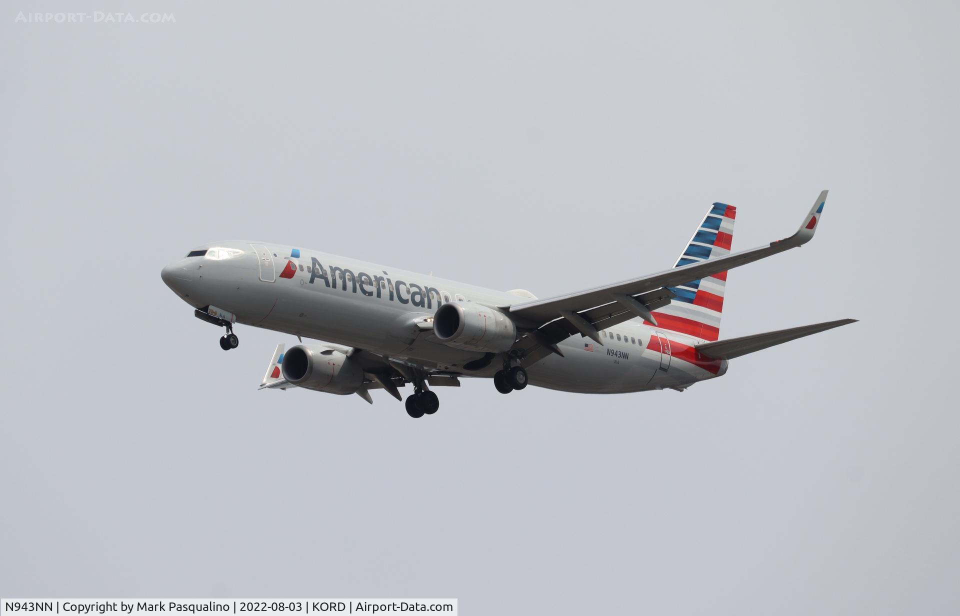 N943NN, 2013 Boeing 737-823 C/N 31177, Boeing 737-823