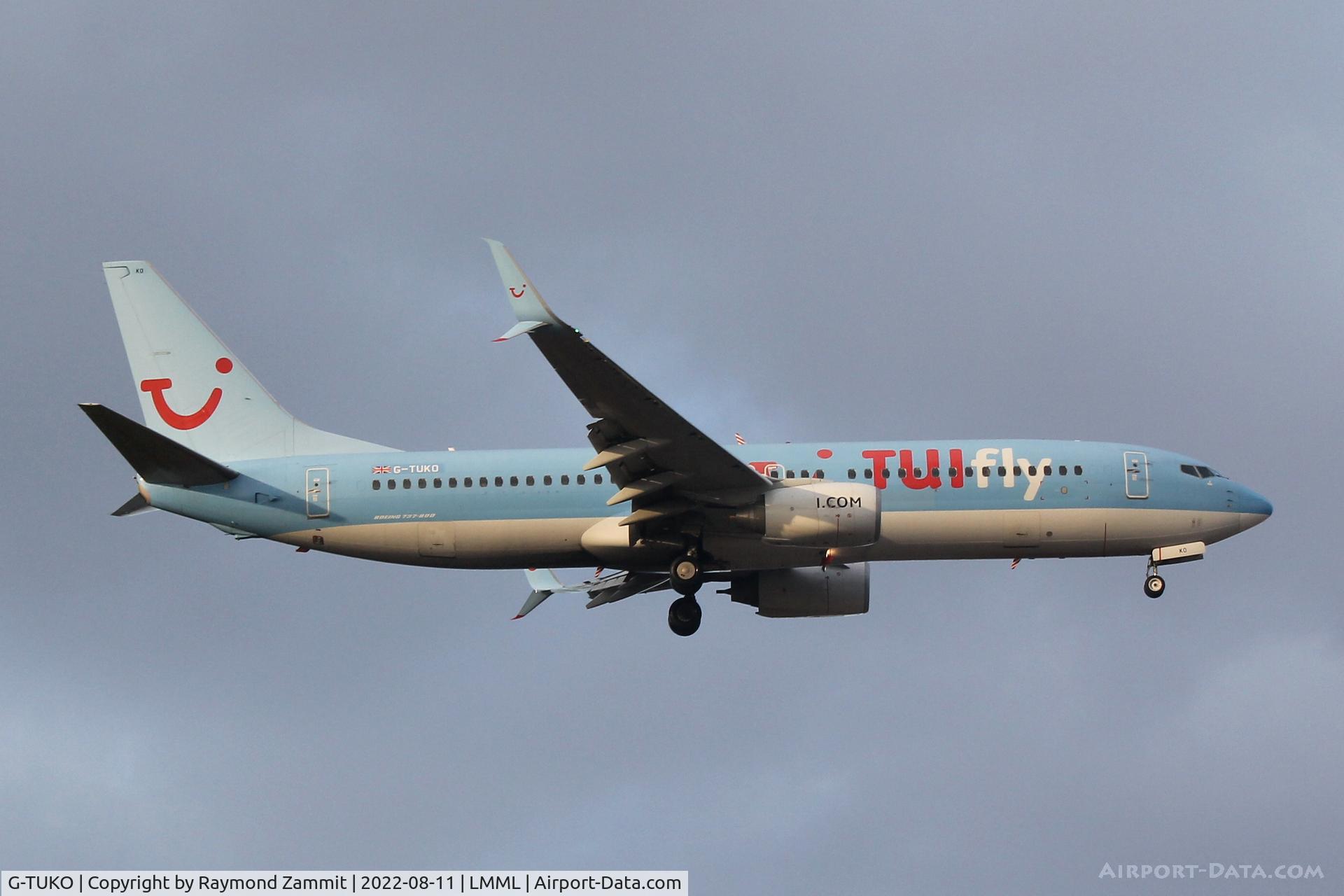 G-TUKO, 2011 Boeing 737-8K5 C/N 37259, B737-800 G-TUKO TUI Fly