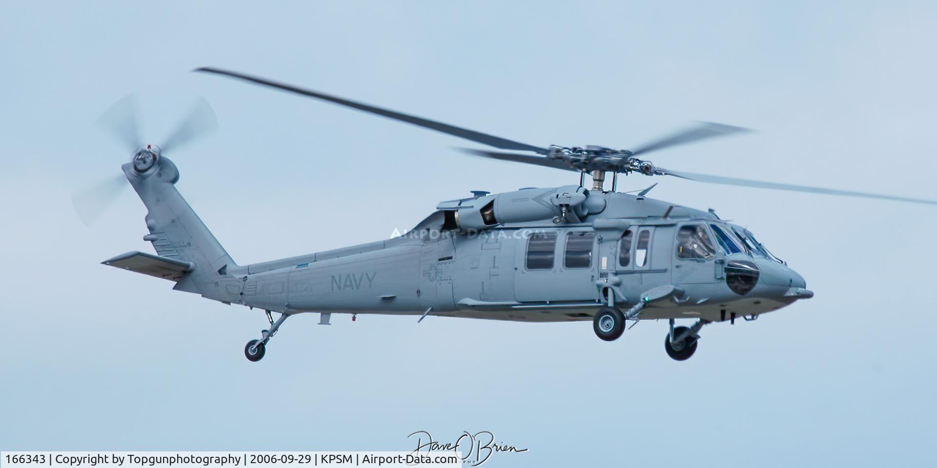 166343, Sikorsky MH-60S Knighthawk C/N 702916, Test flight coming up from Sikorsky plant