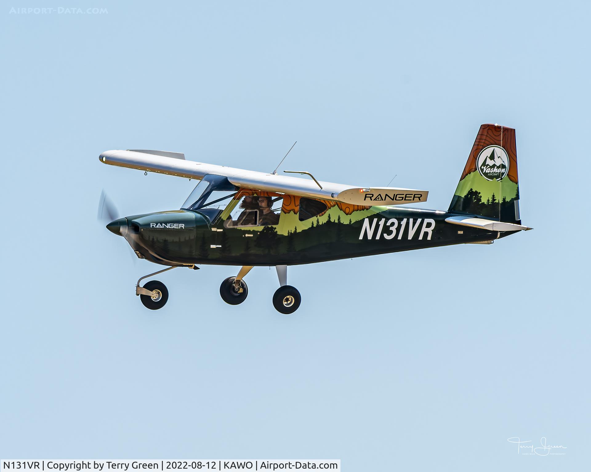 N131VR, 2017 Vashon Aircraft Ranger R7 C/N 10131, KAWO