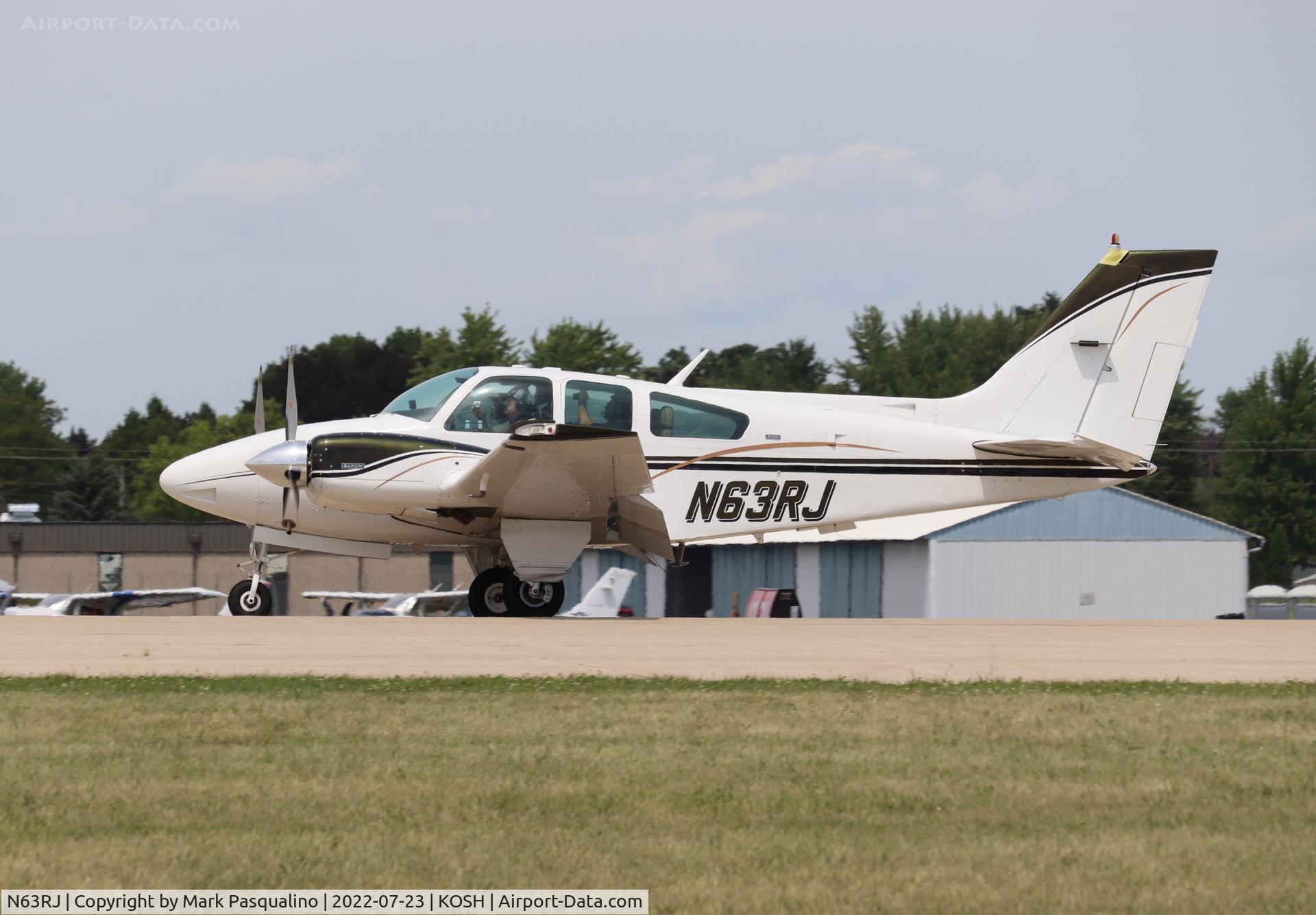 N63RJ, 1974 Beech 95-B55 Baron Baron C/N TC-1804, Beech B55