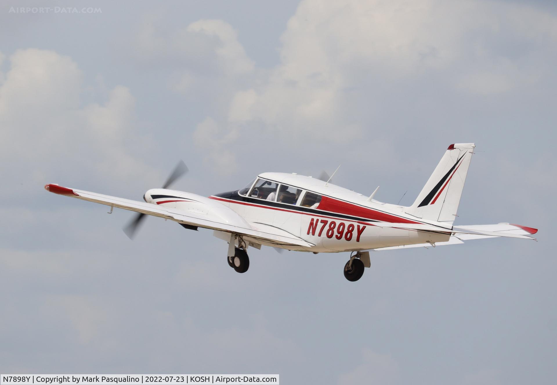 N7898Y, 1966 Piper PA-30 Twin Comanche C/N 30-986, Piper PA-30