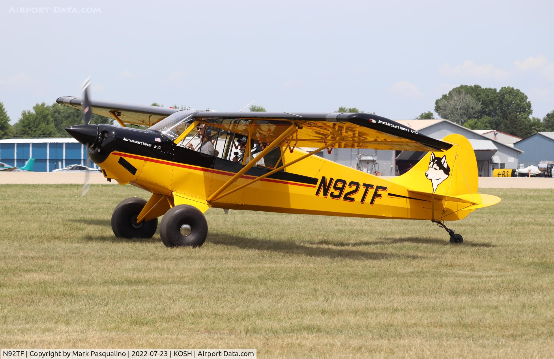 N92TF, 2021 Aviat A-1C-180 Husky C/N 3372, Aviat A-1C-180