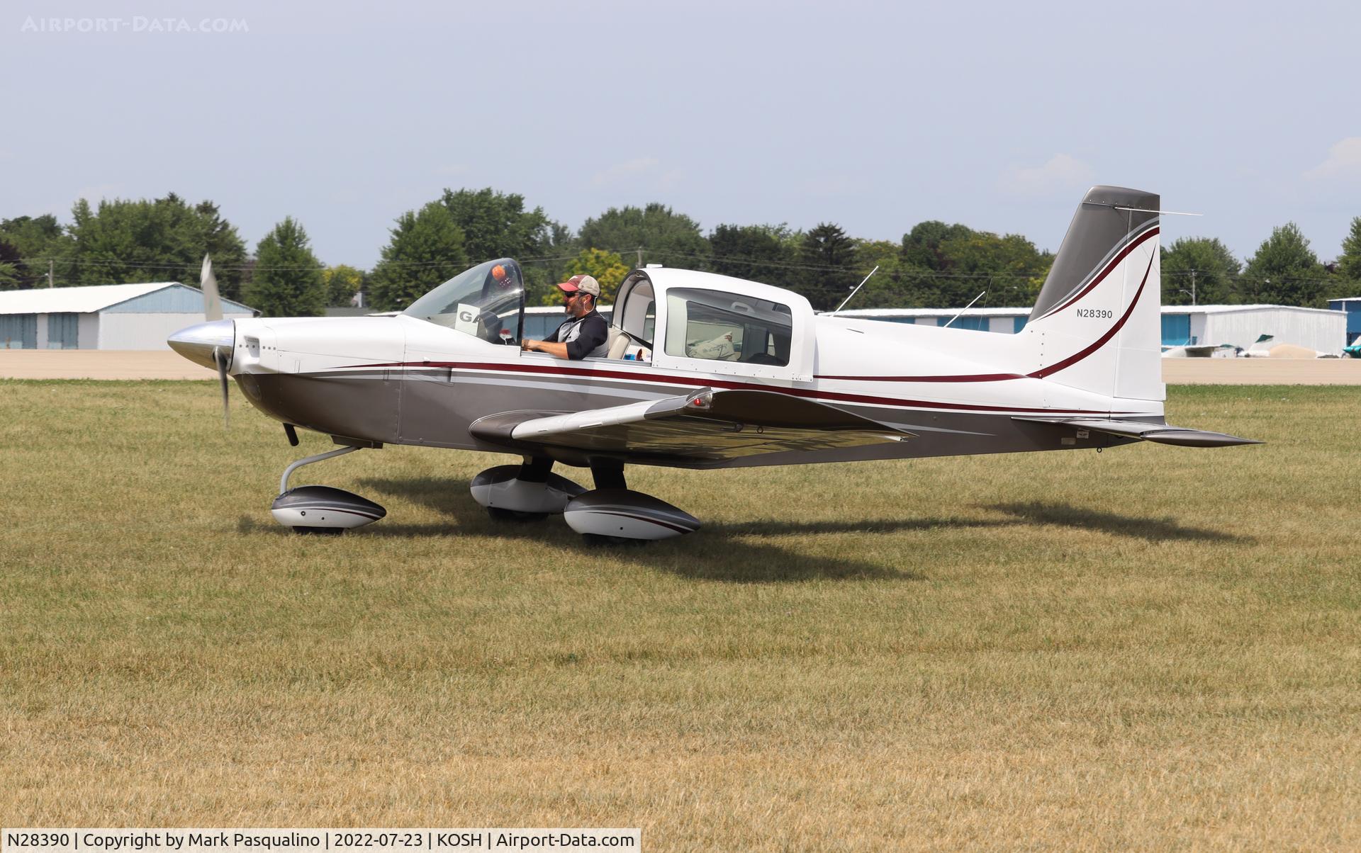 N28390, 1977 Grumman American AA-5B Tiger C/N AA5B0587, Grumman American AA-5B