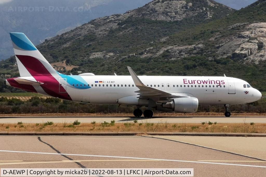 D-AEWP, 2016 Airbus A320-214 C/N 7377, Taxiing
