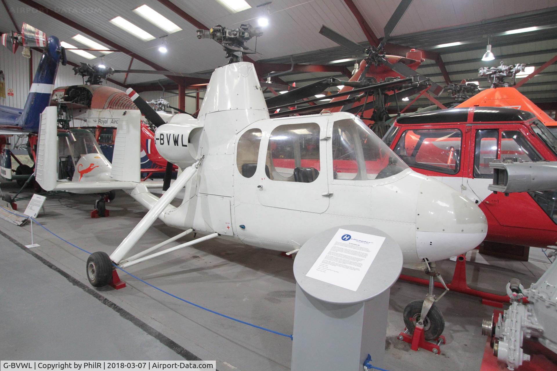 G-BVWL, 1966 Air & Space America Inc 18A C/N 18-63, G-BVWL 1966 Air & Space 18A Gyroplane Helicopter Museum