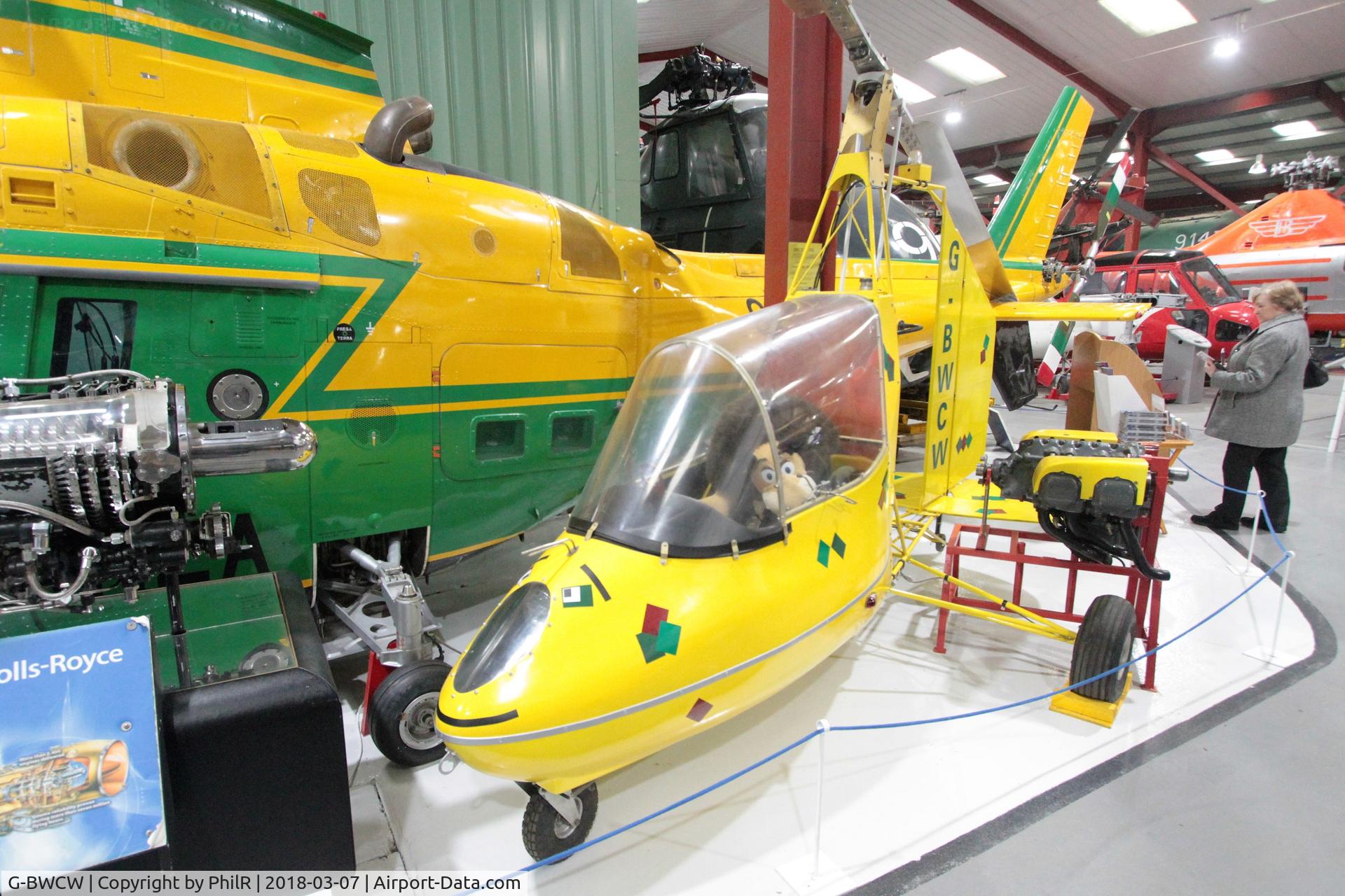 G-BWCW, 1995 Barnett J4B C/N PFA G/14-1256, G-BWCW 1995 Kirkby SH Barnett J4B Helicopter Museum