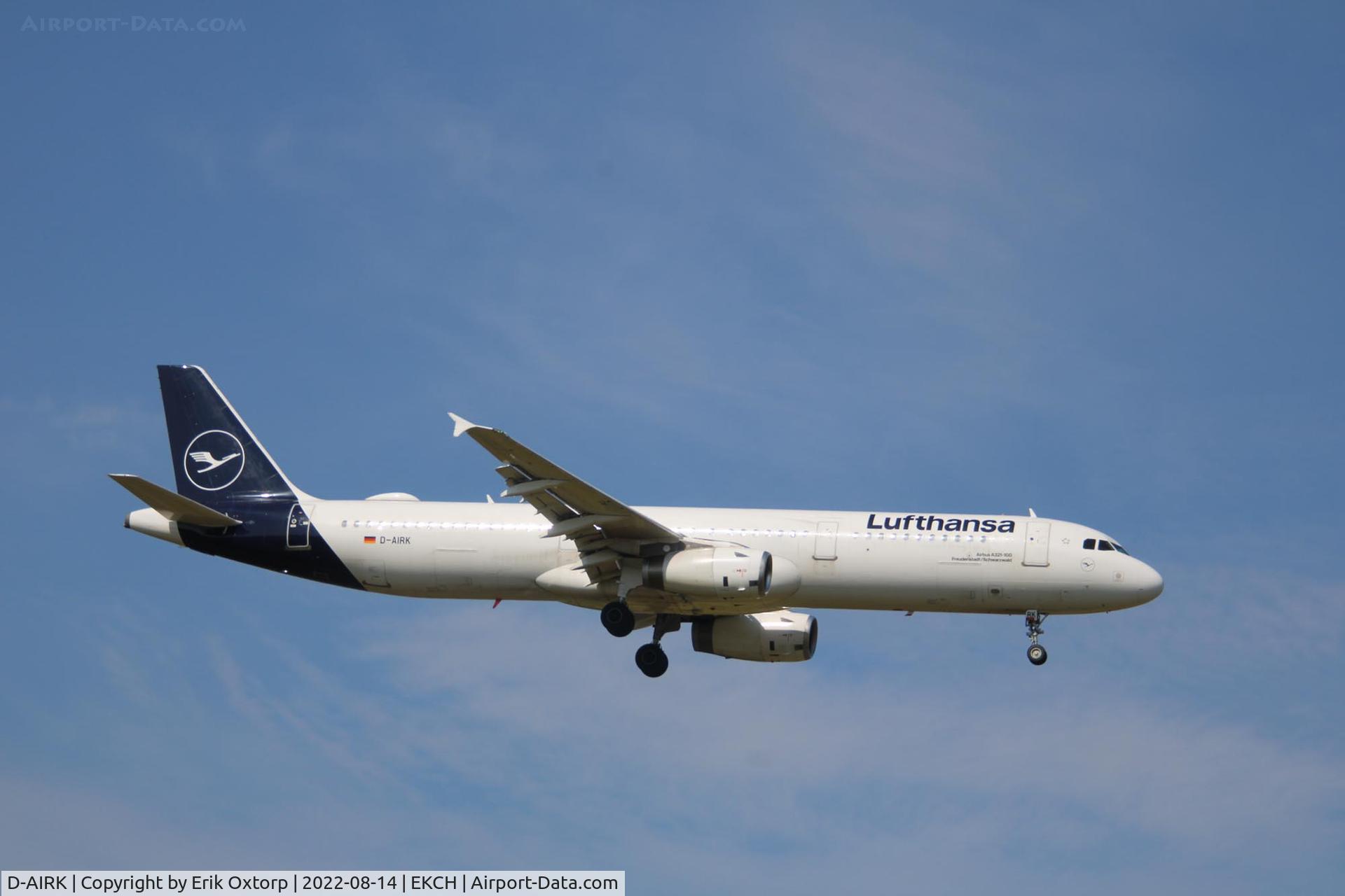D-AIRK, 1994 Airbus A321-131 C/N 0502, D-AIRK lnding rw 04L