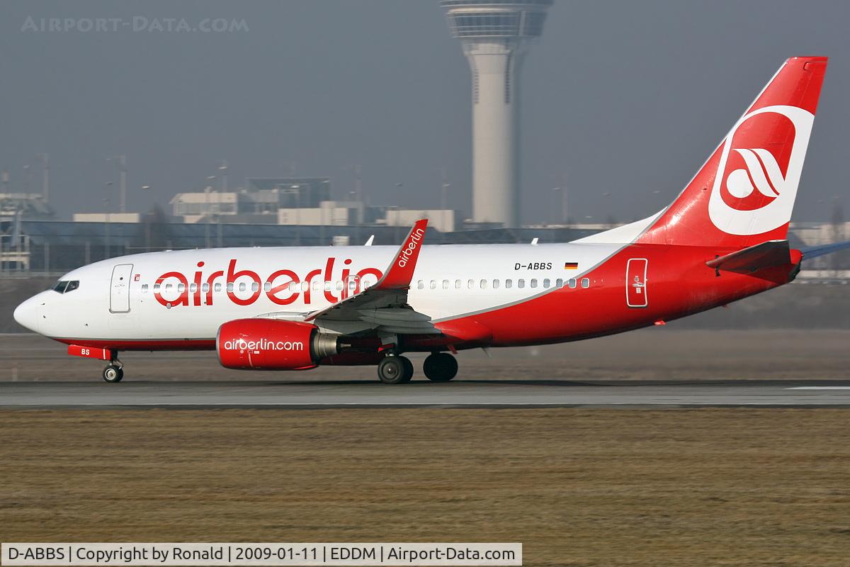 D-ABBS, 2001 Boeing 737-76N C/N 28654, at muc