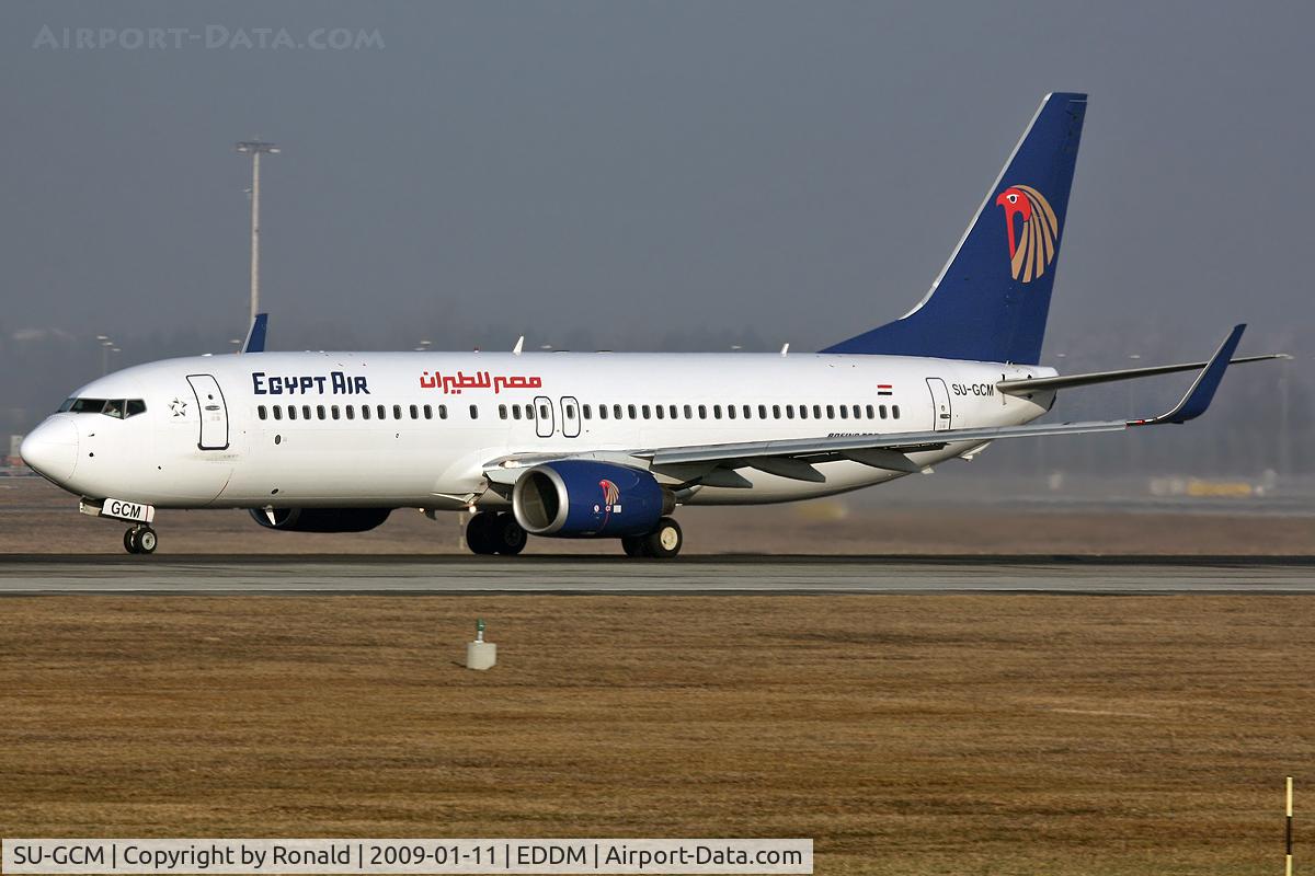 SU-GCM, 2006 Boeing 737-866 C/N 35558, at muc