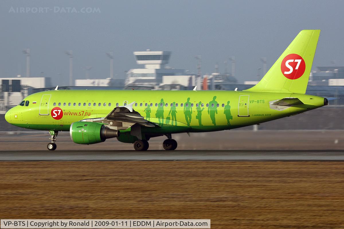 VP-BTS, 2000 Airbus A319-114 C/N 1164, at muc