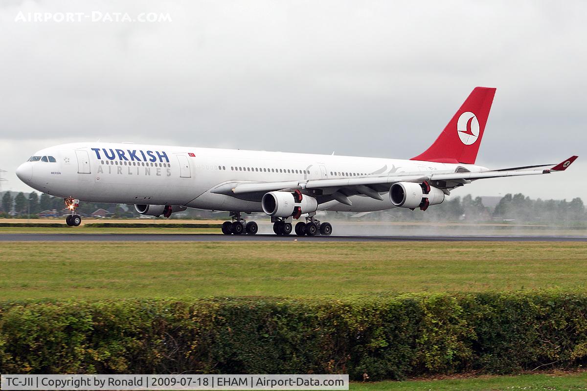 TC-JII, 2000 Airbus A340-313 C/N 331, at spl