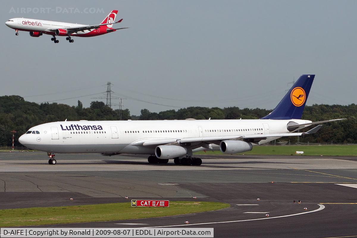 D-AIFE, 2001 Airbus A340-313X C/N 434, at dus