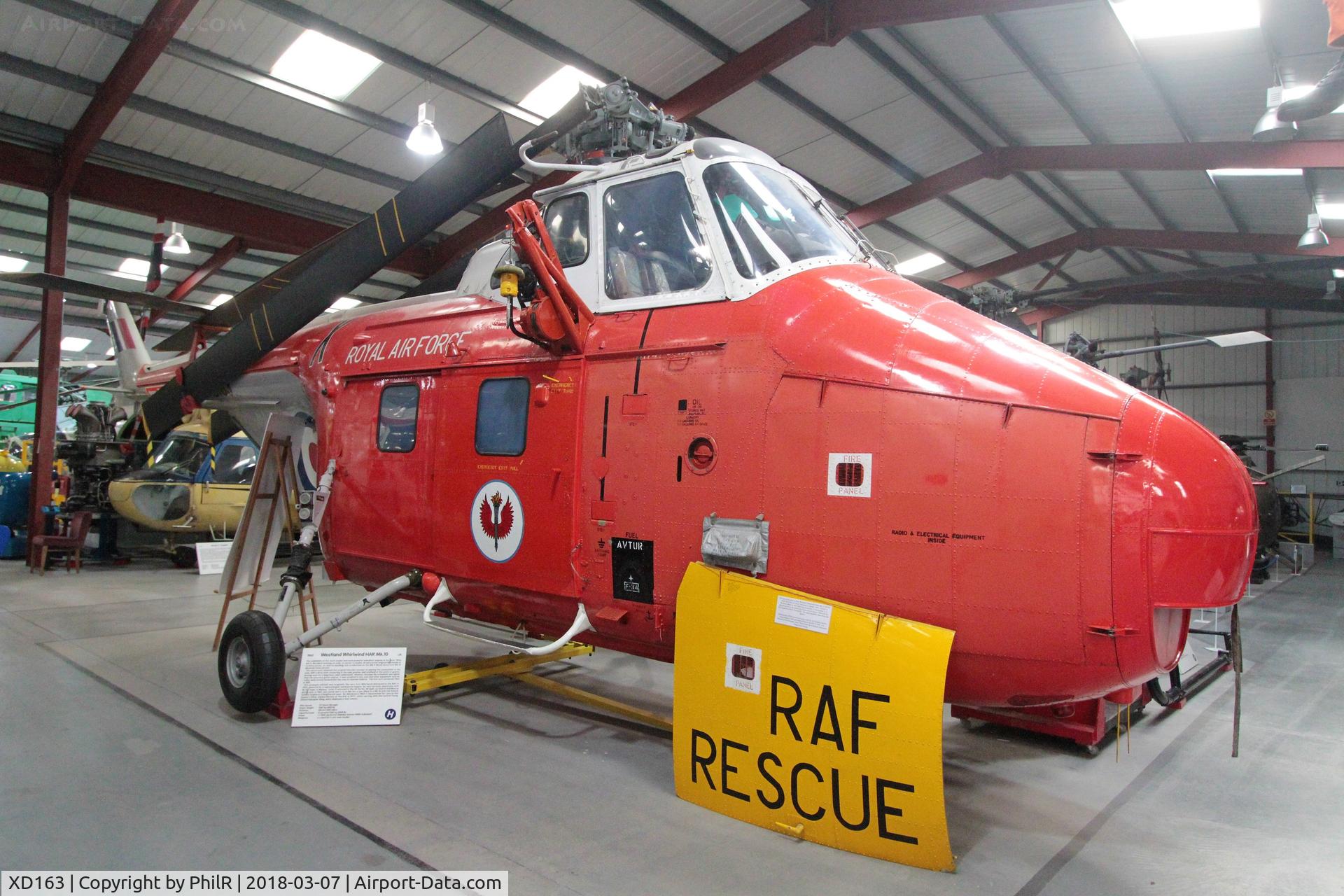 XD163, 1954 Westland Whirlwind HAR.10 C/N WA20, XD163 1954 Westland WS55 Whirlwind HAR10 Helicopter Museum