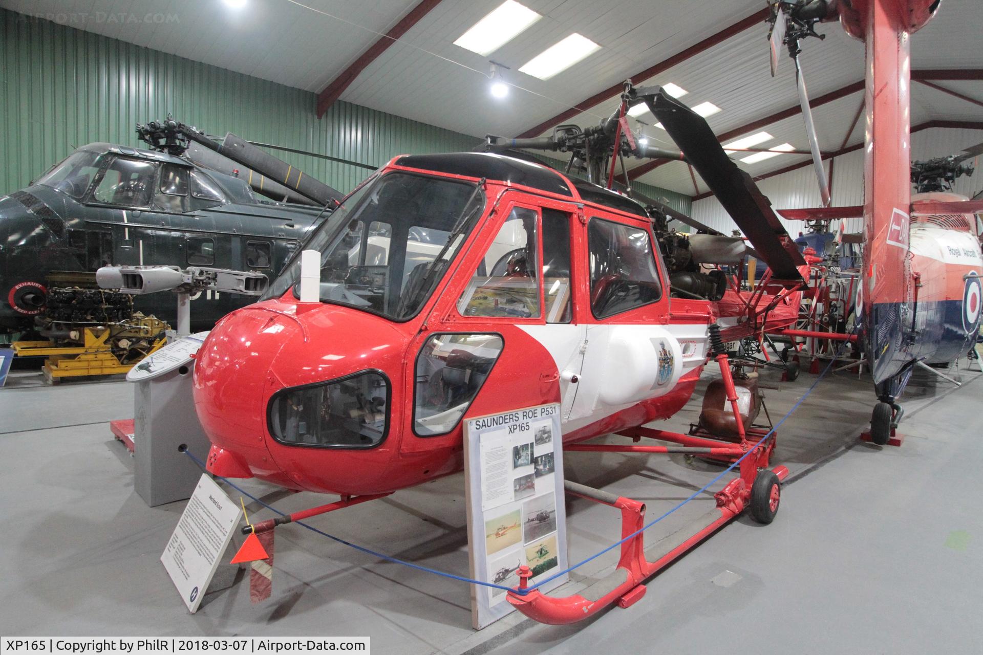 XP165, 1960 Westland Scout AH.1 C/N S2/8437, XP165 1960 Westland Scout AH1 Helicopter Museum