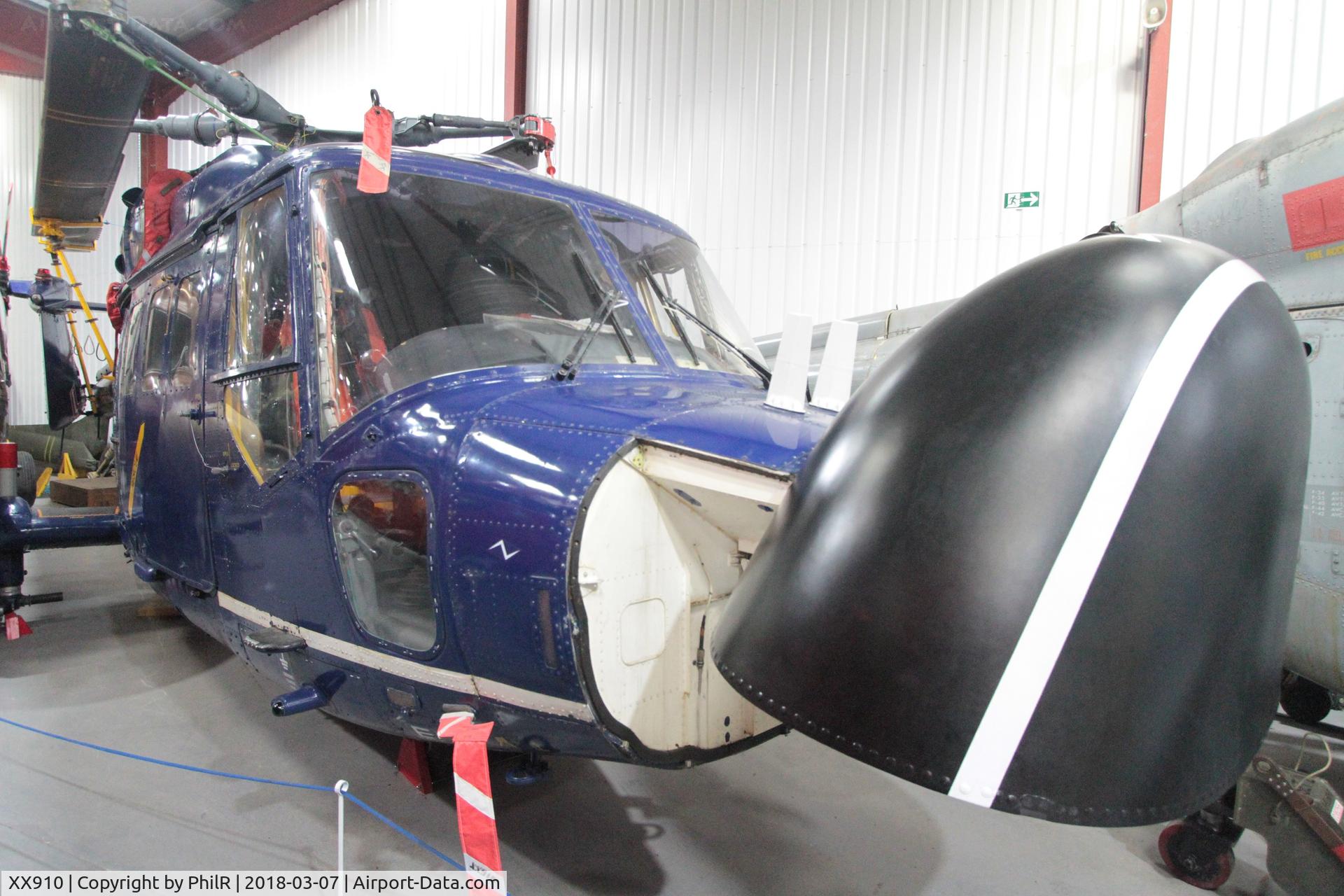 XX910, 1972 Westland Lynx HAS.2 C/N 03/16, XX910 1974 Westland Lynx HAS2 RN Helicopter Museum