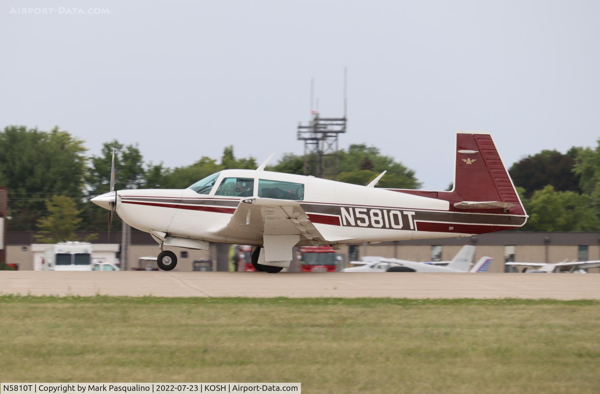 N5810T, 1985 Mooney M20K C/N 25-0883, Mooney M20K