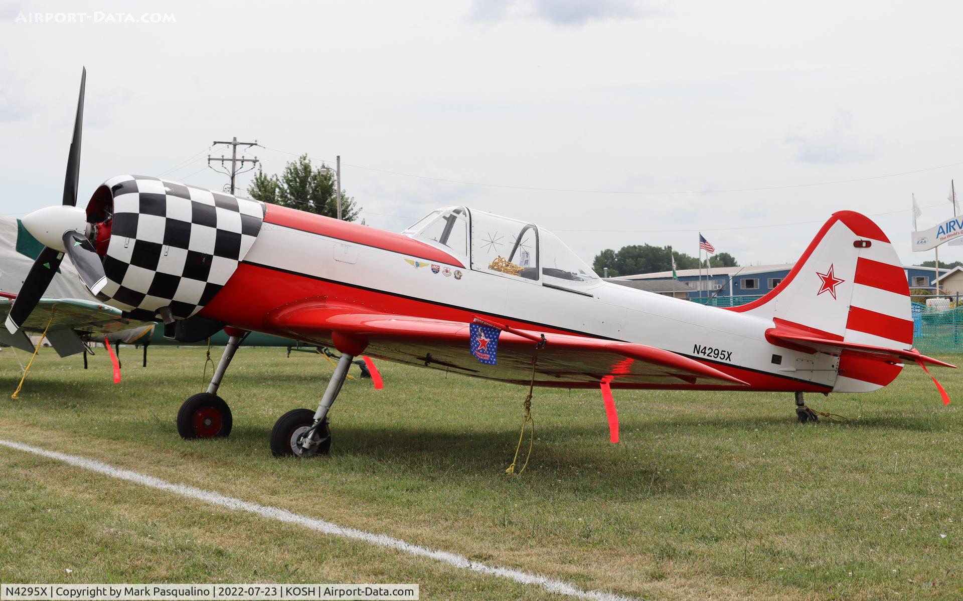 N4295X, 1975 Yakovlev YAK-50 C/N 750503, YAK-50