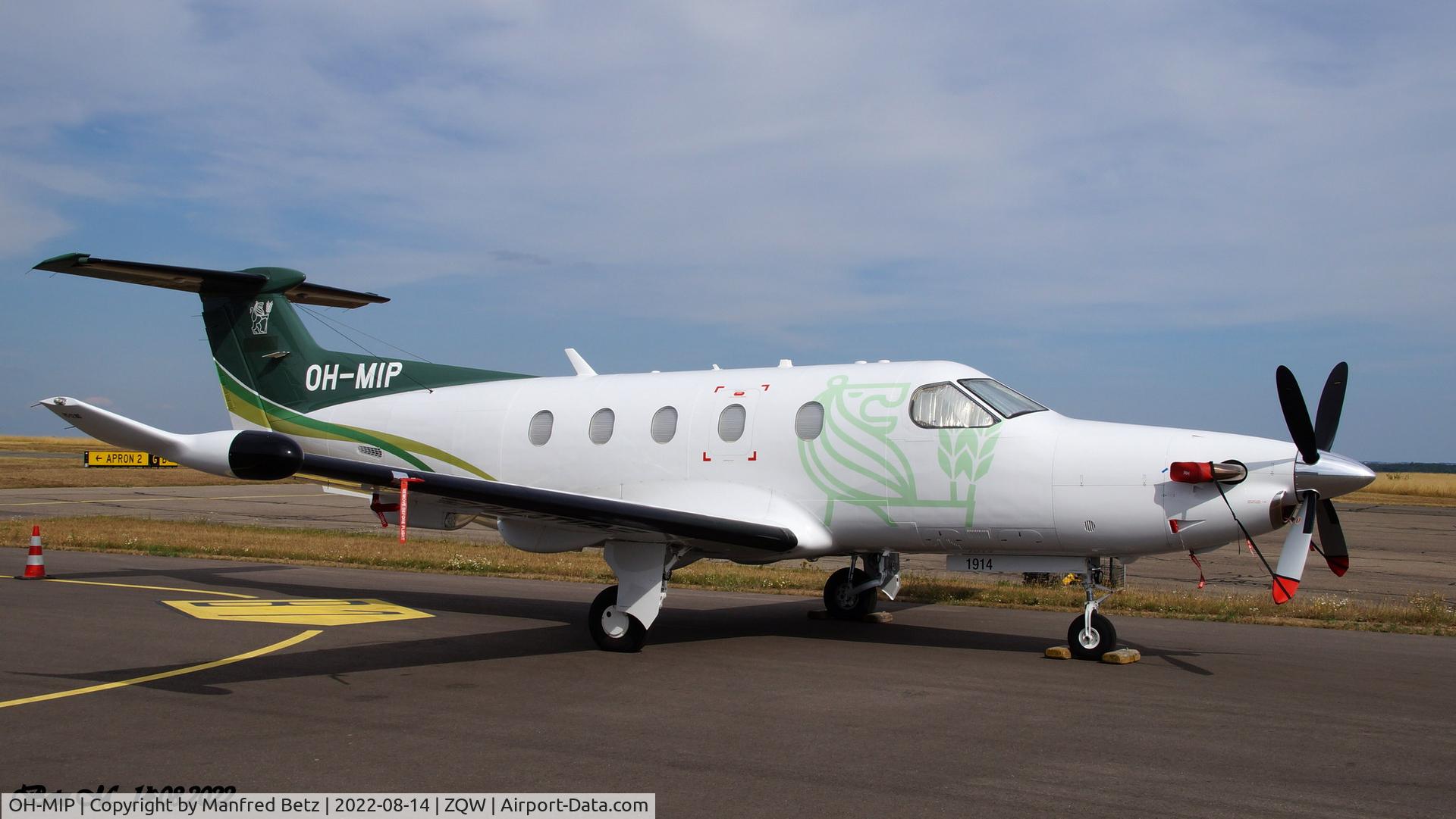 OH-MIP, 2019 Pilatus PC-12/47E C/N 1914, maintenance