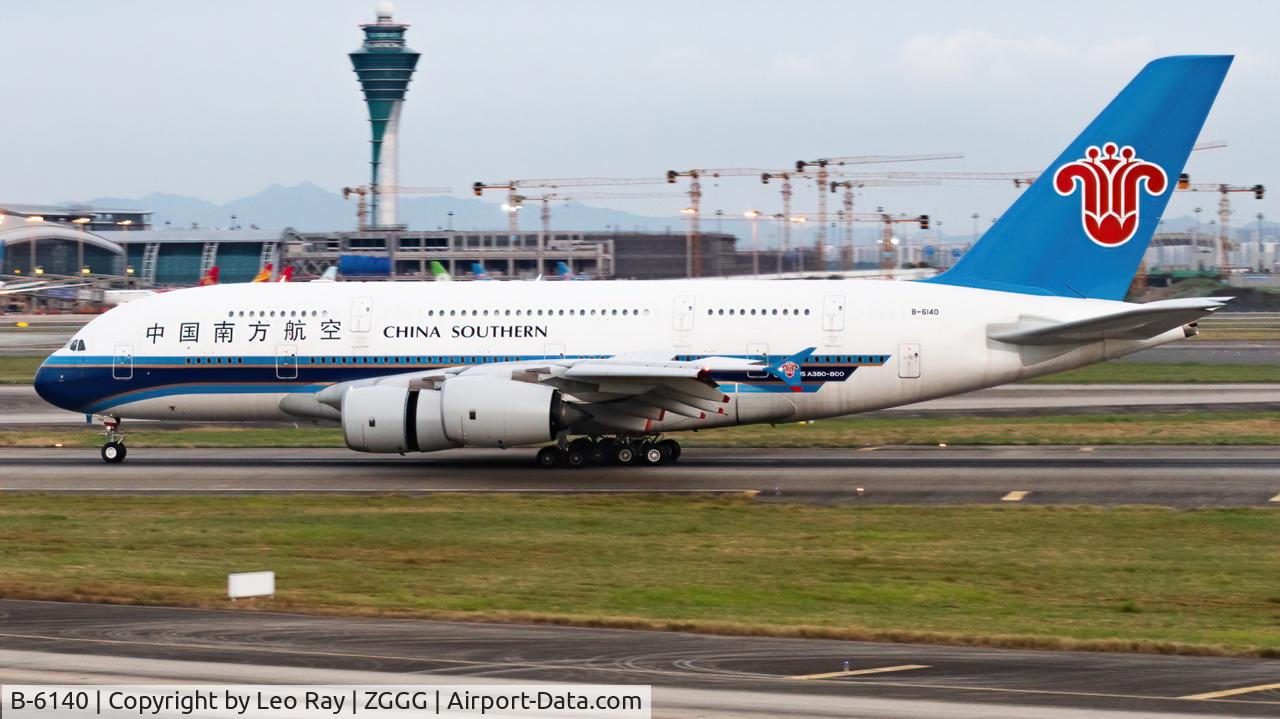 B-6140, 2012 Airbus A380-841 C/N 120, China southern super