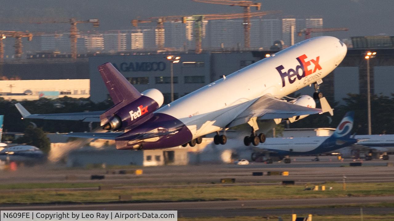 N609FE, 1993 McDonnell Douglas MD-11F C/N 48549, Fedex MD11F