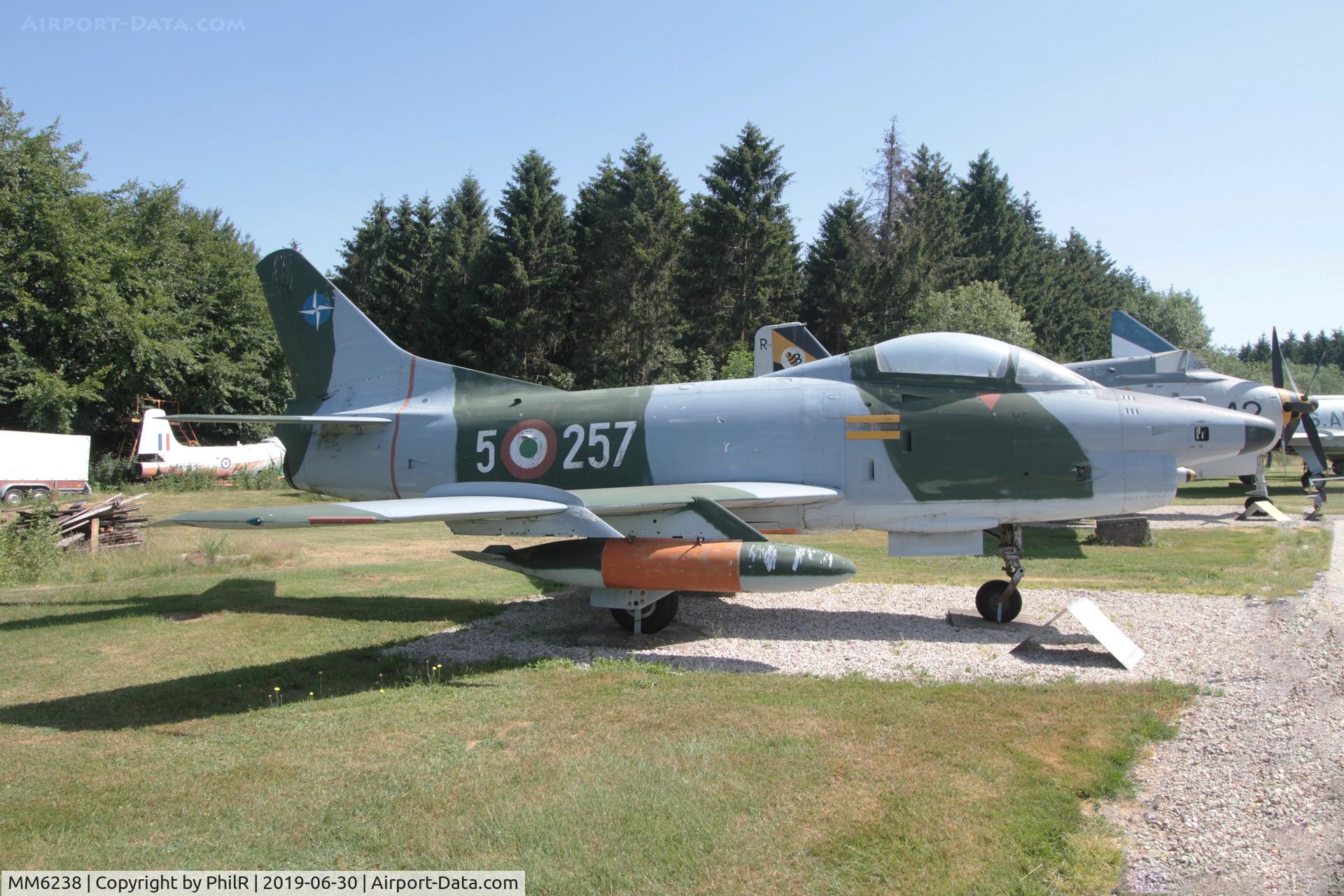 MM6238, Fiat G-91PAN C/N 4, '5-257' (MM6238) FIAT G-91R-3 1957 Italian Air Force Hermeskeil