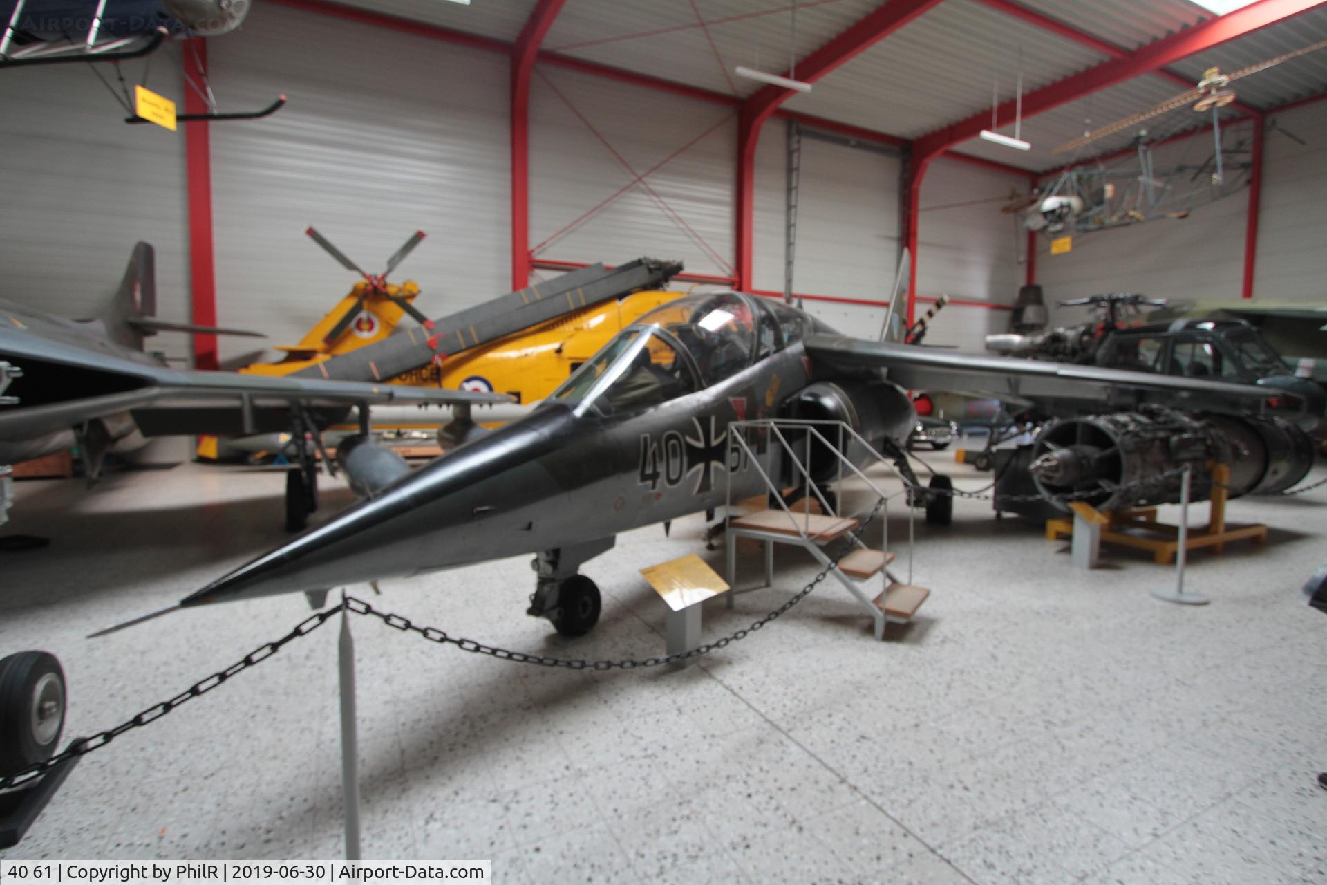 40 61, Dassault-Dornier Alpha Jet A C/N 0061, 40+61 Dassault-Dornier Alpha Jet Hermeskeil