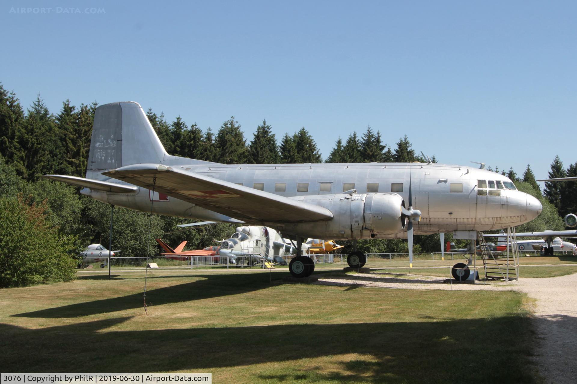 3076, 1959 Ilyushin IL-14S C/N 14803076, 3076 1959 Ilyushin Il-14S VEB-14P PolAF Hermeskeil