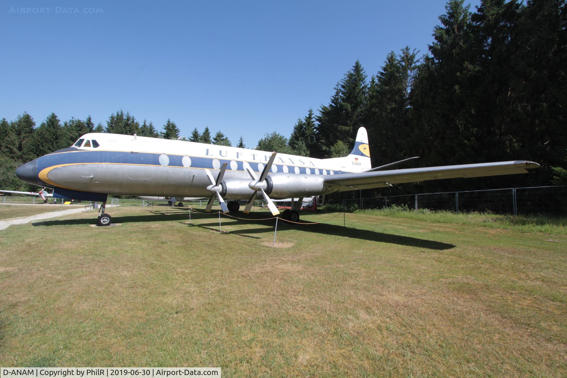D-ANAM, 1959 Vickers Viscount 814 C/N 368, D-ANAM 1959 Vickers V814 Viscount Lufthansa Hermeskeil