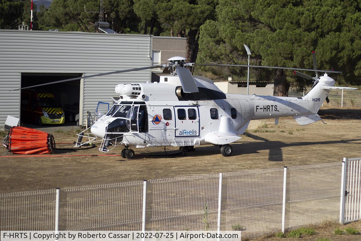 F-HRTS, Airbus Helicopters H215 Super Puma C/N 3017, Calvi Fire Station