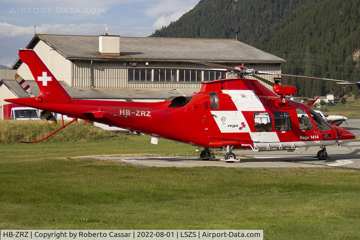 HB-ZRZ, 2009 AgustaWestland AW-109SP GrandNew C/N 22204, Samedan Airport