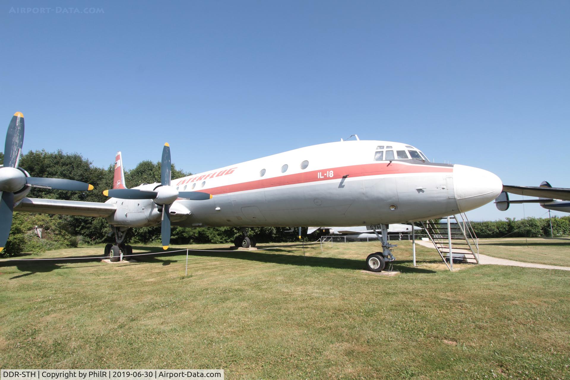 DDR-STH, Ilyushin Il-18V C/N 184007305, DDR-STH (DM-STH) 1964 Ilyushin Il-18V Interflug Hermeskeil